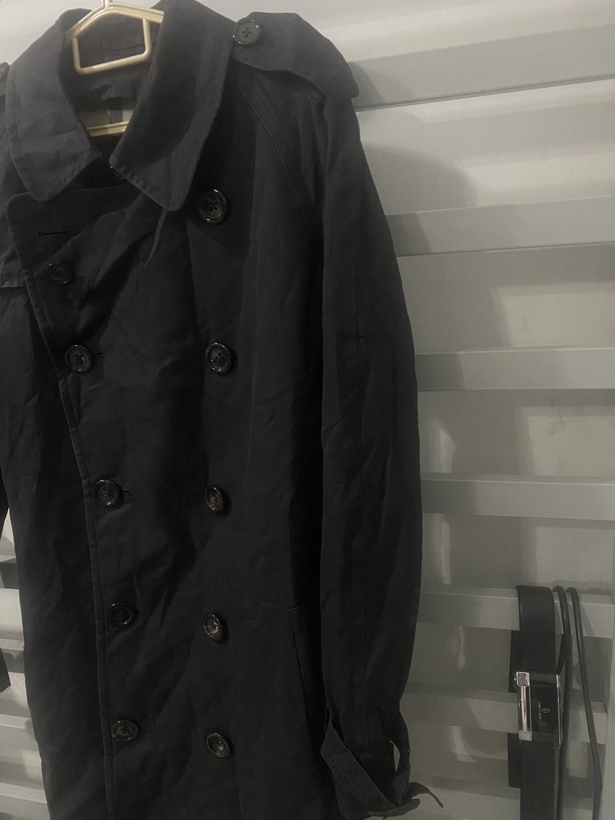 Burberry VINTAGE BLACK BURBERRY KESSINGTON TRENCH COAT Size US S / EU 44-46 / 1 - 21 Thumbnail