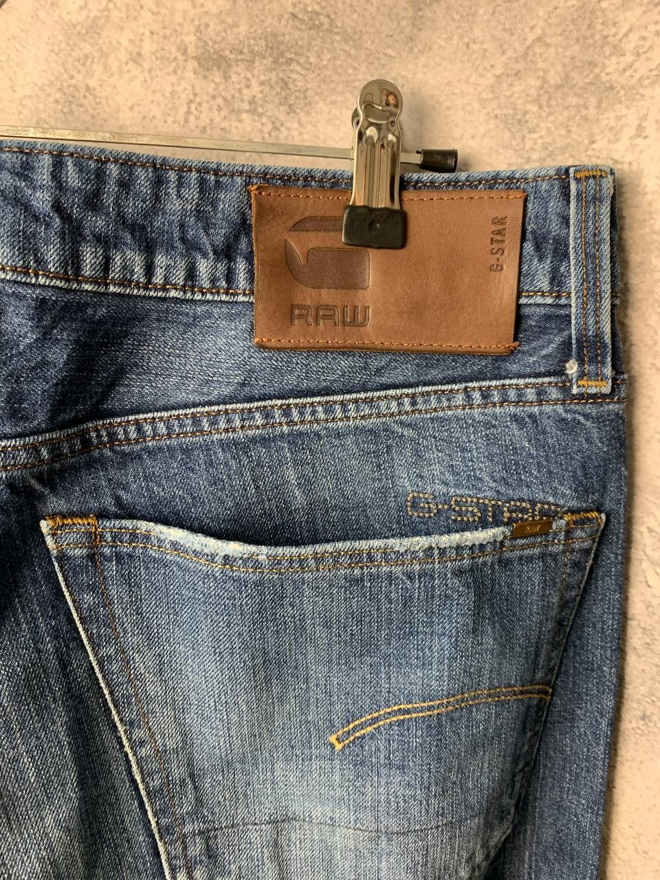 G-Star G-Star Raw 3301 Straight Jeans Denim Pants Men's size 34x30 Size US 34 / EU 50 - 11 Thumbnail