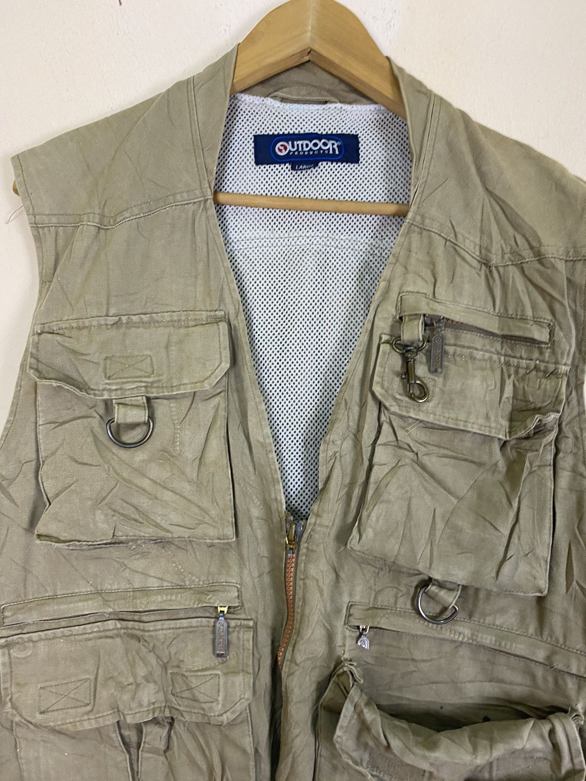 Vintage Vintage Outdoor Tactical Vest Jacket Size US L / EU 52-54 / 3 - 7 Thumbnail