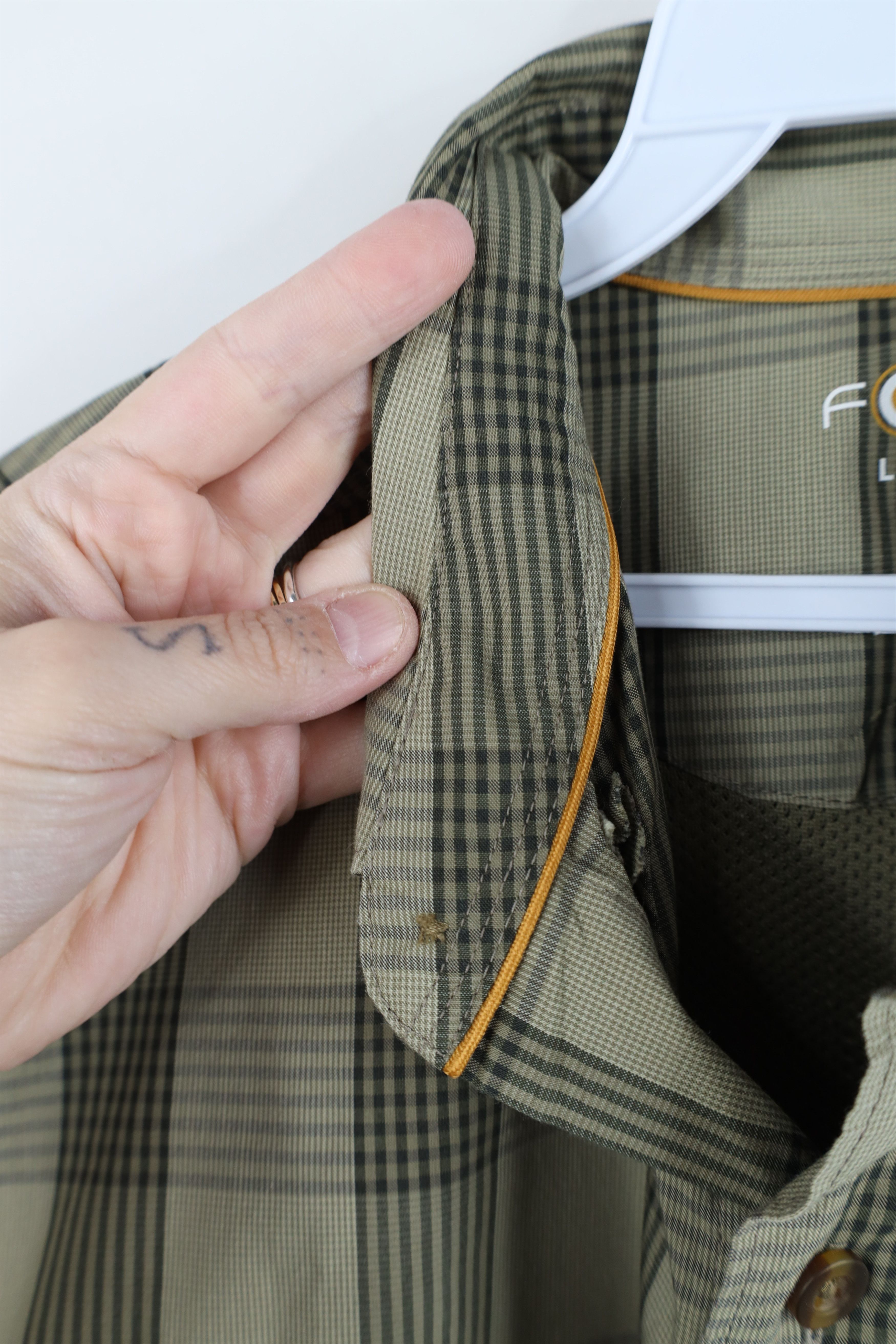 Carhartt Carhartt Force Fit Short Sleeve Collared Button Down Shirt Size US L / EU 52-54 / 3 - 9 Thumbnail