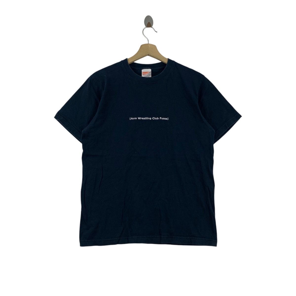 Other ARM WRESTLING Club Since 1995 Print Navy Short Sleeve Shirt Size US M / EU 48-50 / 2 - 3 Thumbnail