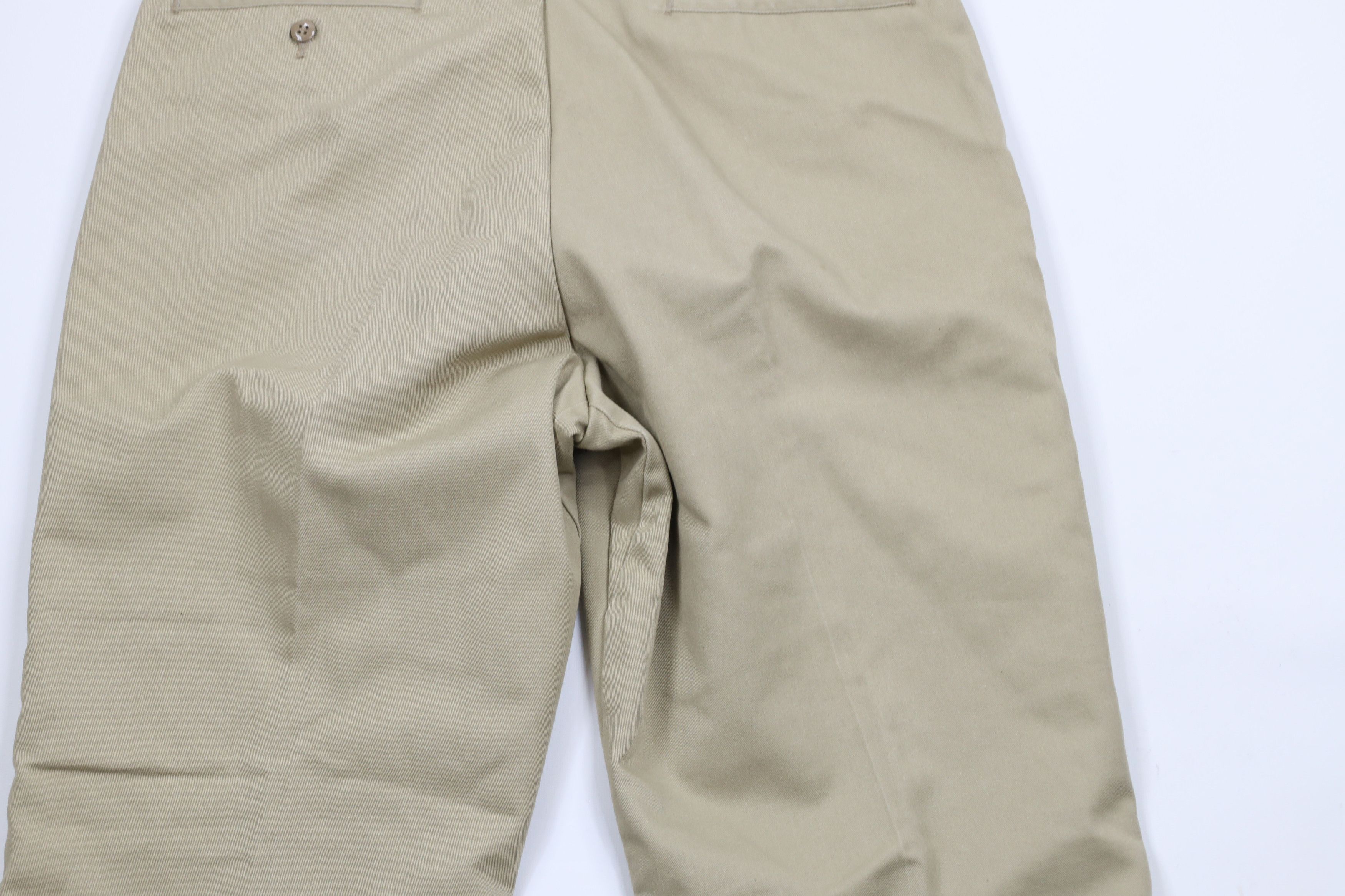 Dickies × Vintage Vintage 70s Dickies Lined Wide Leg Workwear Pants USA Beige Size US 32 / EU 48 - 13 Thumbnail
