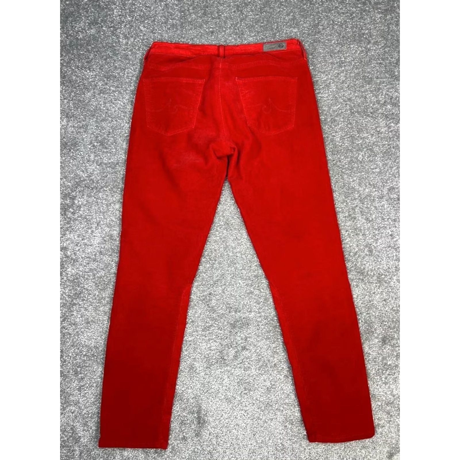 Denime AG Adriano Goldschmied Stevie Ankle Jodhpur Jeans Women 28 Red Denim Logo 28x26 Jeans Women Red Denim Logo 28x26 Size 28" / US 6 / IT 42 - 2 Thumbnail