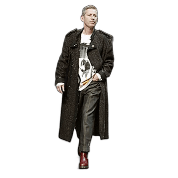 yohji yamamoto military wool coat 2004AW