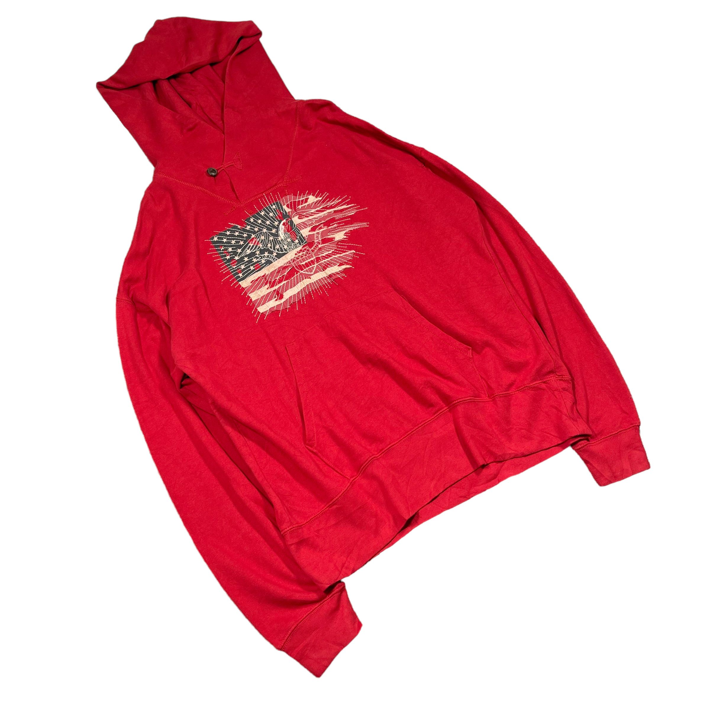 Polo Ralph Lauren Ralph Lauren Oversize Pullover Hoodie Size US XL / EU 56 / 4 - 2 Thumbnail