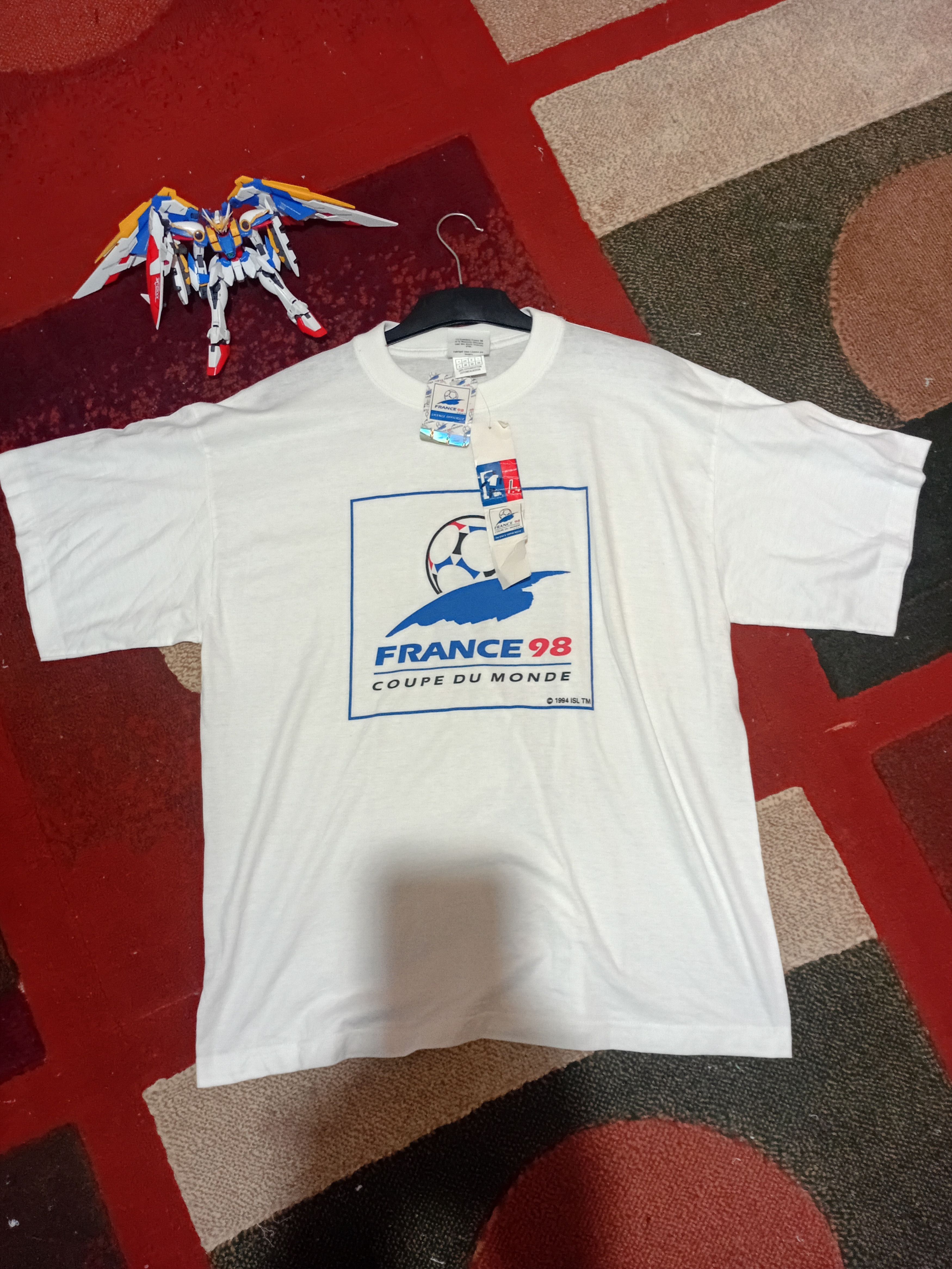 Other Official T-Shirt France 1998 vintage Size US L / EU 52-54 / 3 - 1 Thumbnail