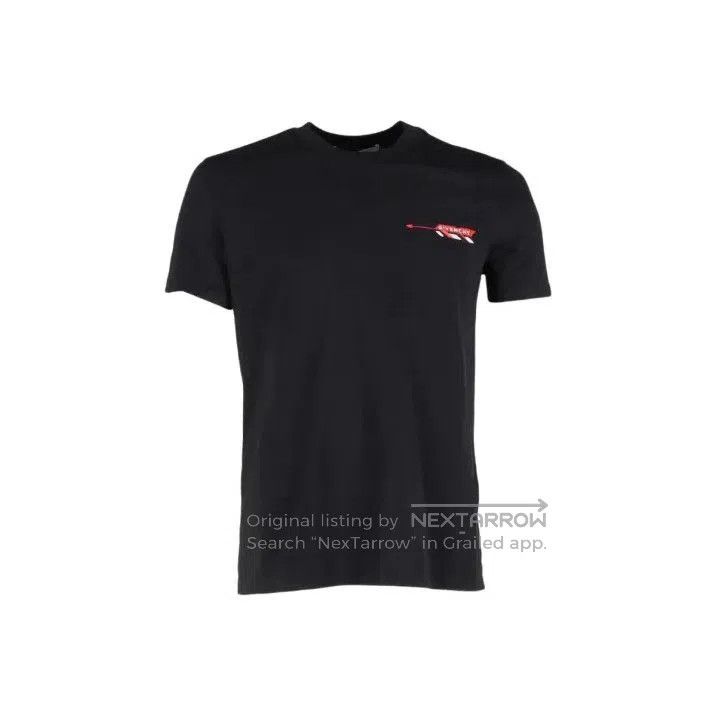Givenchy Givenchy Logo Embroidered Crewneck Slim-Fit T-Shirt. Size US M / EU 48-50 / 2 - 1 Thumbnail