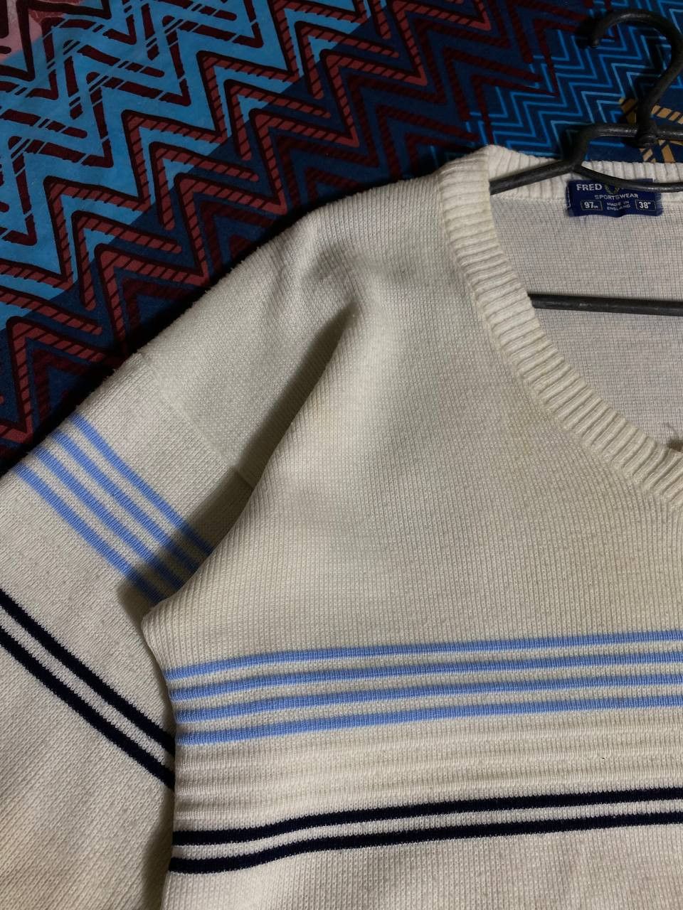 FRED × Fred Perry × Vintage Vintage Men’s Fred Perry SportSweater Size US M / EU 48-50 / 2 - 8 Thumbnail