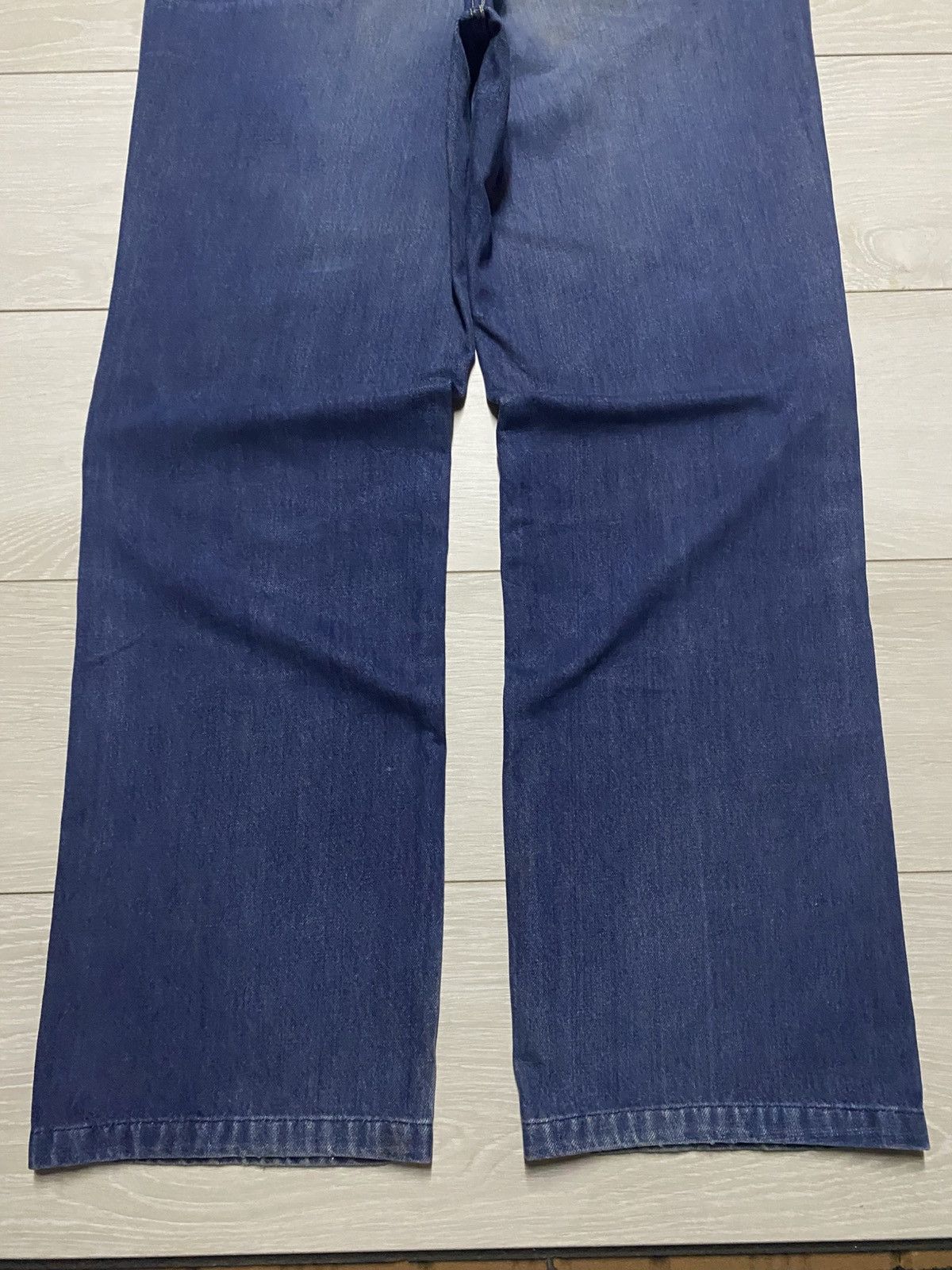 Japanese Brand Vintage American/Japanese Sasson Blue Wash Baggy Jeans Size US 34 / EU 50 - 6 Thumbnail