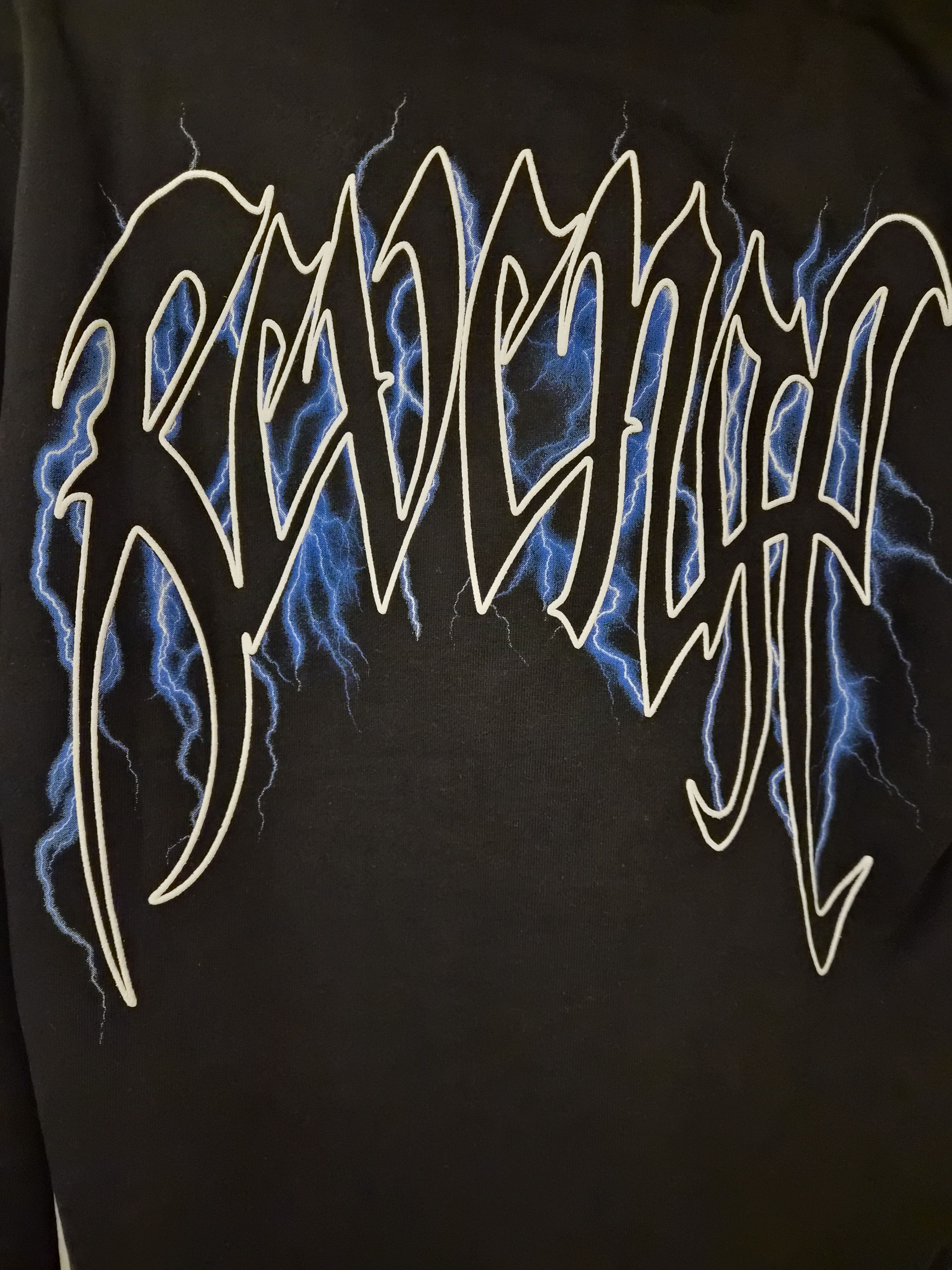 Revenge Revenge Black Lightning Hoodie Size US S / EU 44-46 / 1 - 4 Thumbnail
