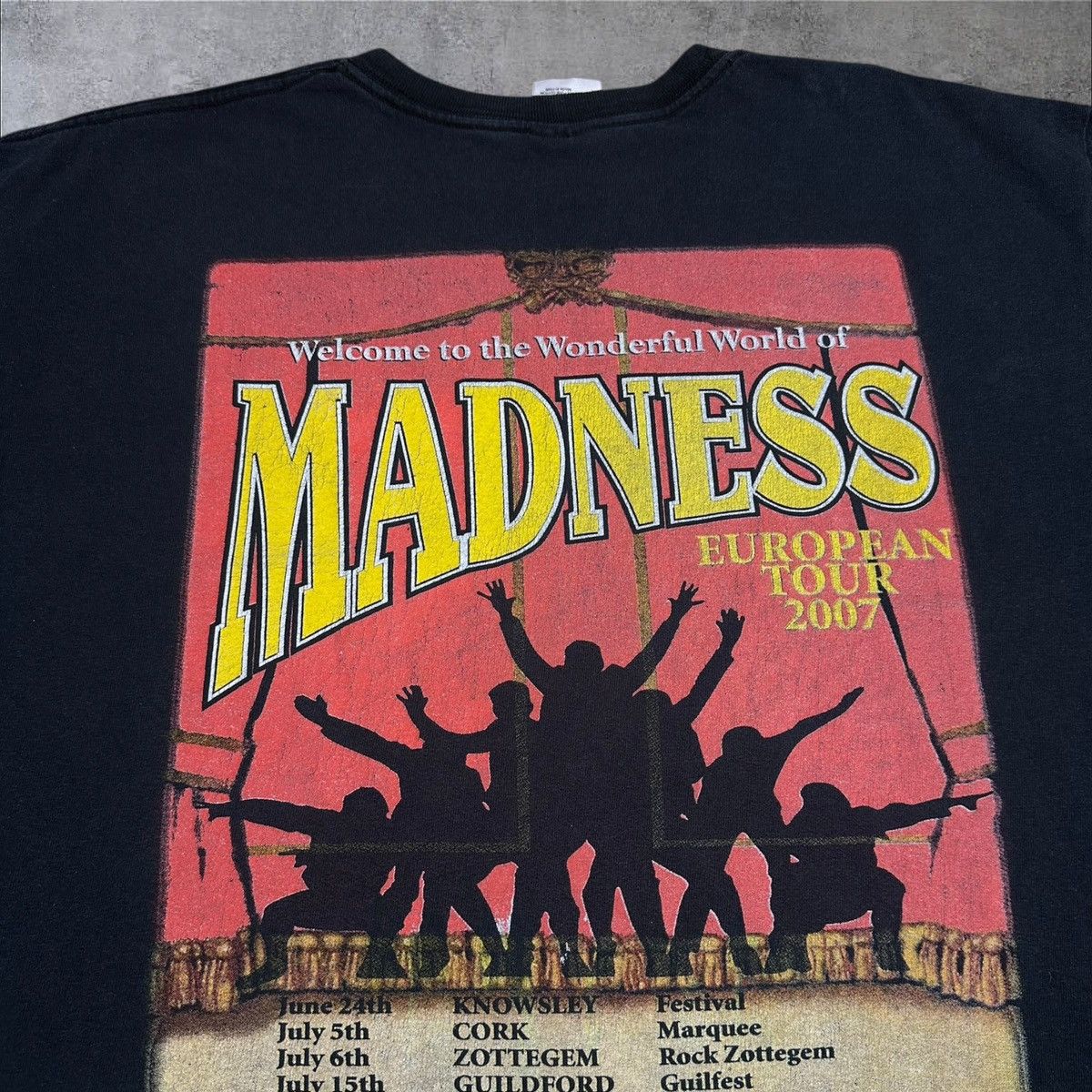 Band Tees × Madness × Vintage Vintage Madness European Tour 2007 Band Tour Tee T shirt Size US L / EU 52-54 / 3 - 5 Thumbnail