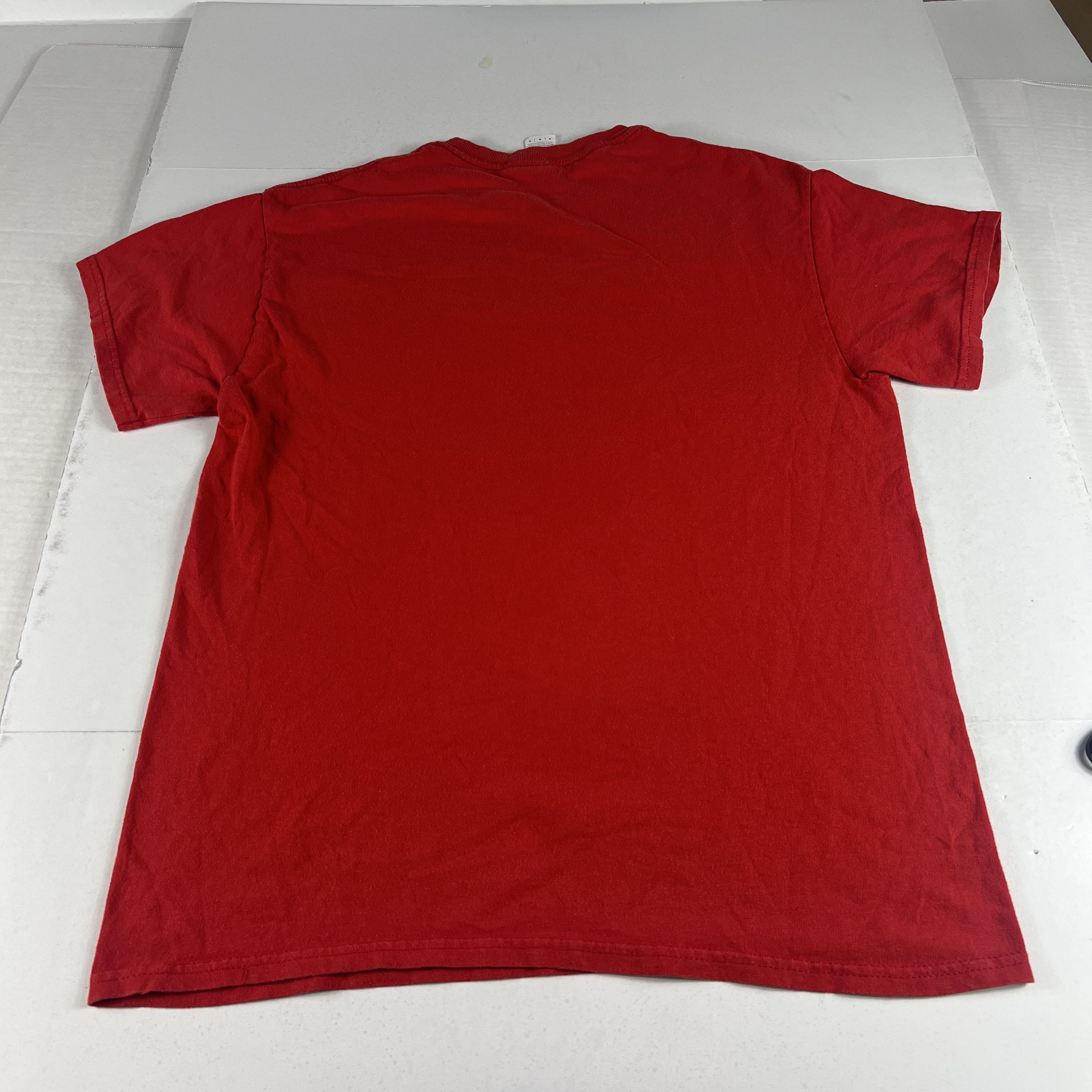 Half Evil Half Evil 333 Shirt Red Black Faded Soldier Short Sleeve Tee Size US M / EU 48-50 / 2 - 6 Thumbnail