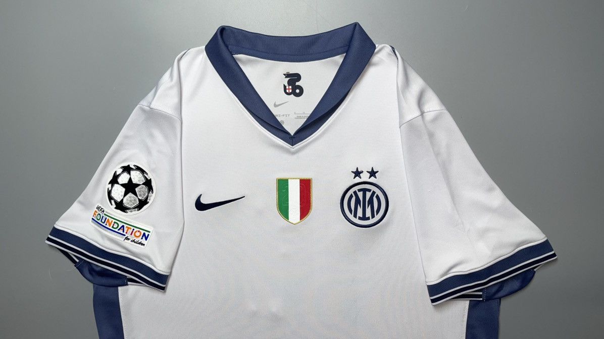 Vintage INTER NIKE 2024/2025 FOOTBALL AWAY JERSEY #10 MARTINEZ Size US XL / EU 56 / 4 - 3 Thumbnail