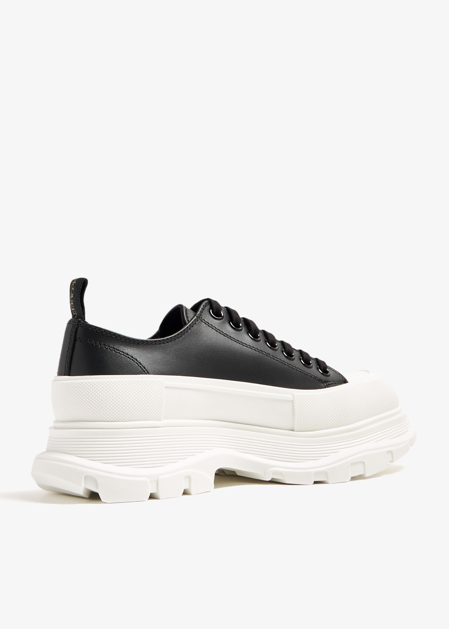 Alexander McQueen o1y1024 Low-Top Sneakers in White & Black Size US 11 / EU 44 - 4 Thumbnail