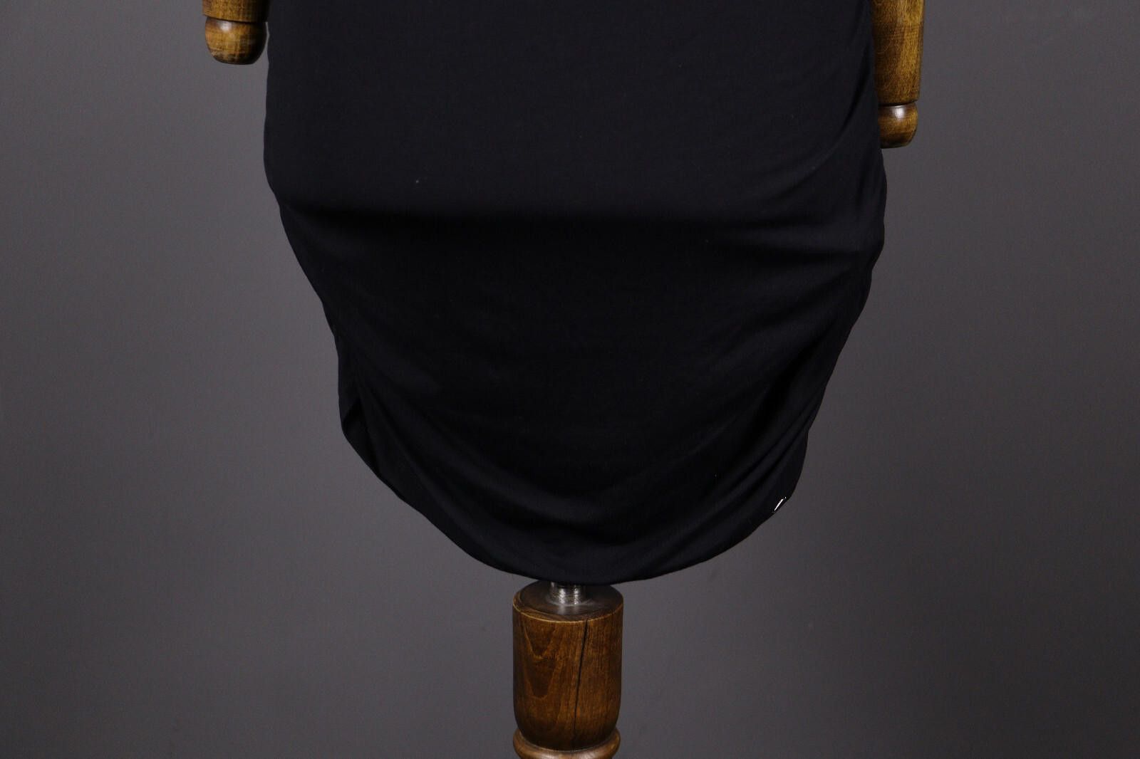 Designer Marc Cain Black 900 Summer Tank Bodycon Dress Size 6 Size M / US 6-8 / IT 42-44 - 4 Thumbnail