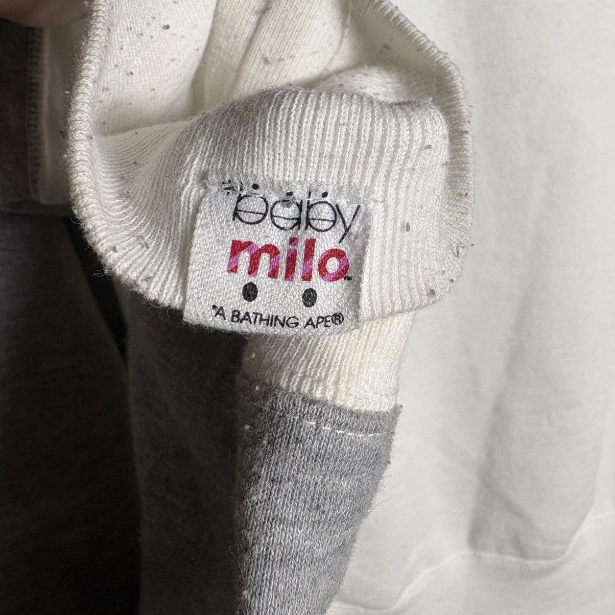 Bape Baby Milo Bape Half Zip Hoodie Size US S / EU 44-46 / 1 - 6 Thumbnail