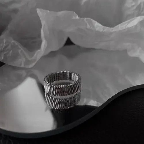 Designer × Vintage Retro punk ring Size ONE SIZE - 3 Thumbnail