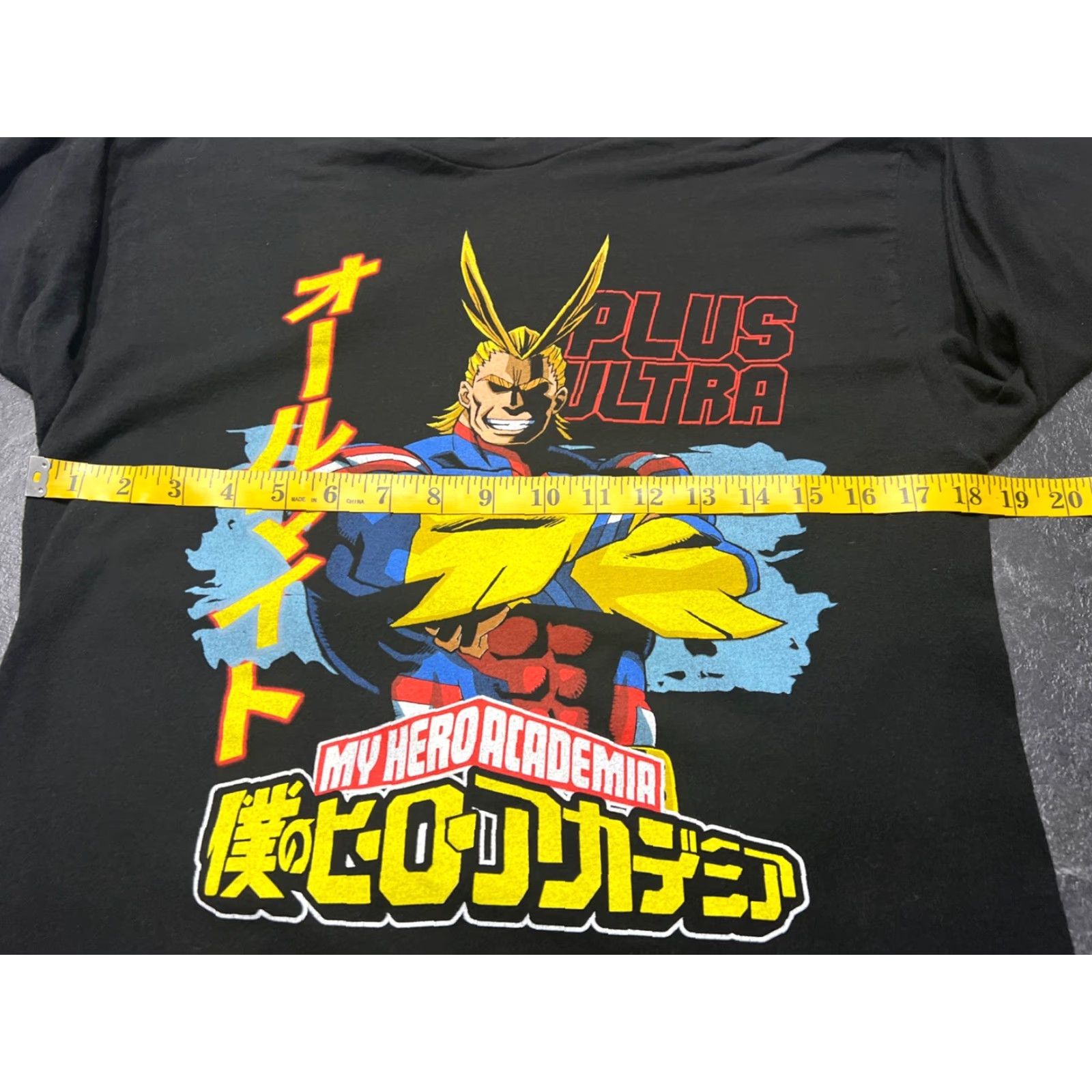 Vintage VINTAGE My Hero Academia Plus Ultra Shirt Men M Long Sleeve Black 100% wearable Heroes Hero Size US M / EU 48-50 / 2 - 5 Thumbnail