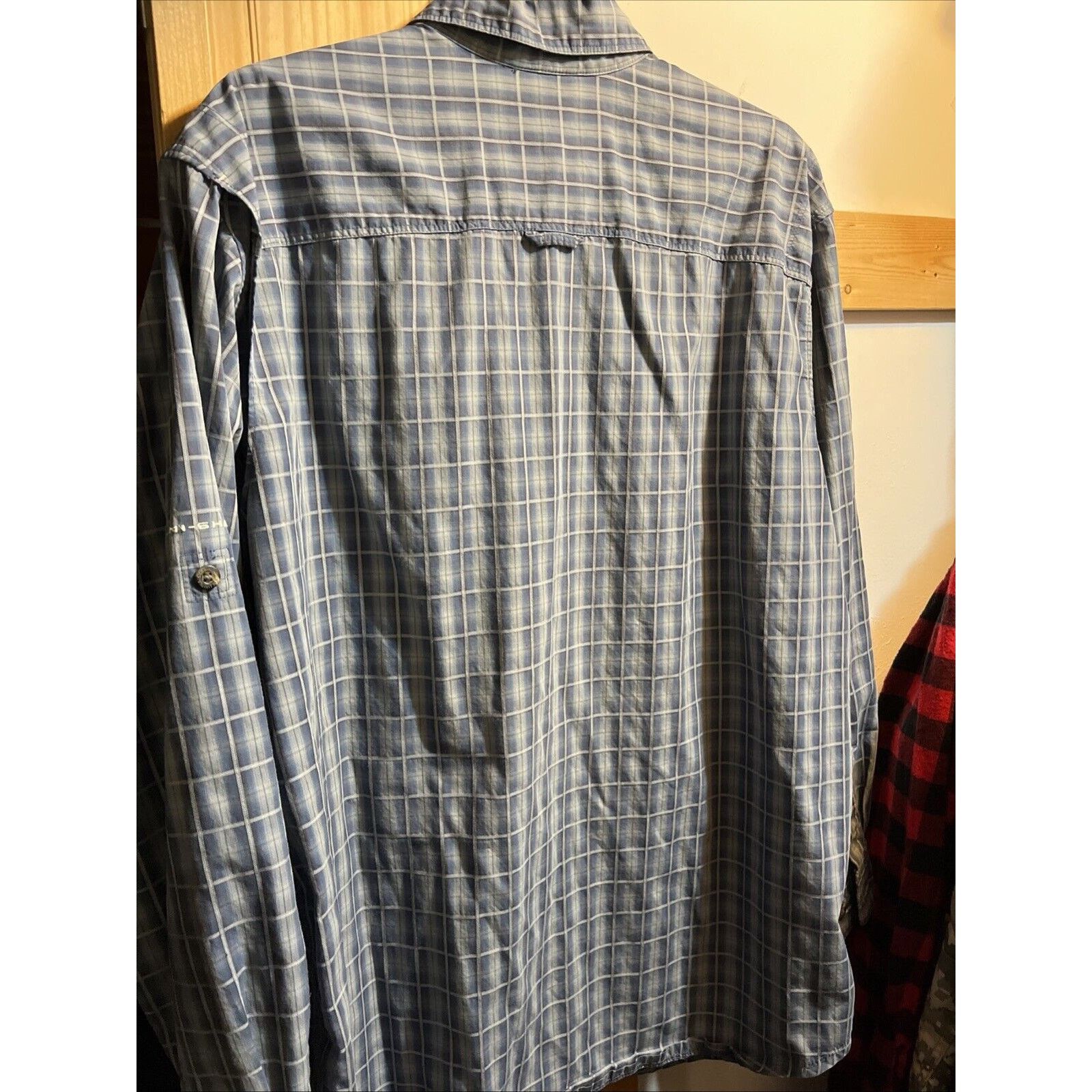 The North Face The North Face Men’s Shirt L Blue Plaid Button Up Hiking LS Size US L / EU 52-54 / 3 - 11 Thumbnail
