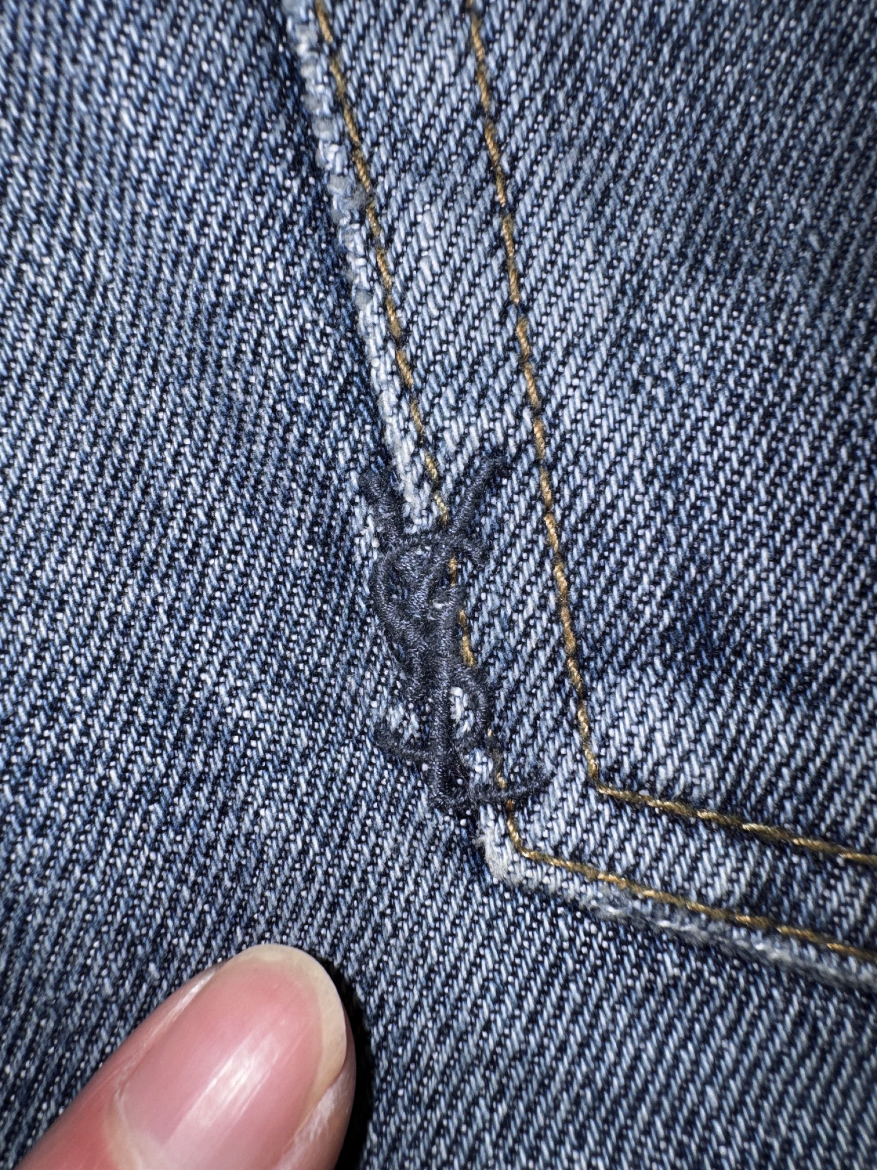 Saint Laurent Paris SAINT LAURENT SS22 RUNWAY PROTOTYPE DENIM Size US 27 - 5 Thumbnail