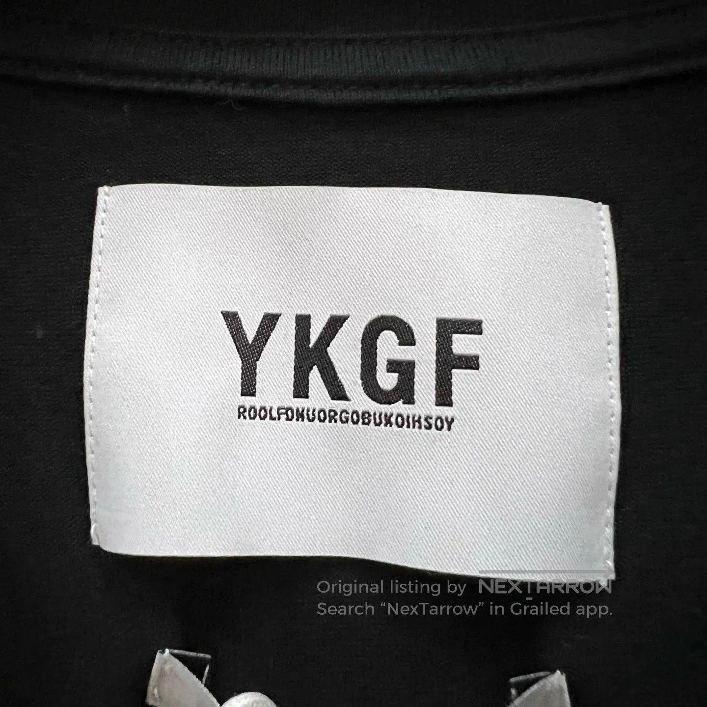 Other YKGF Black Back Tassel Logo T-Shirt. Size US M / EU 48-50 / 2 - 5 Thumbnail