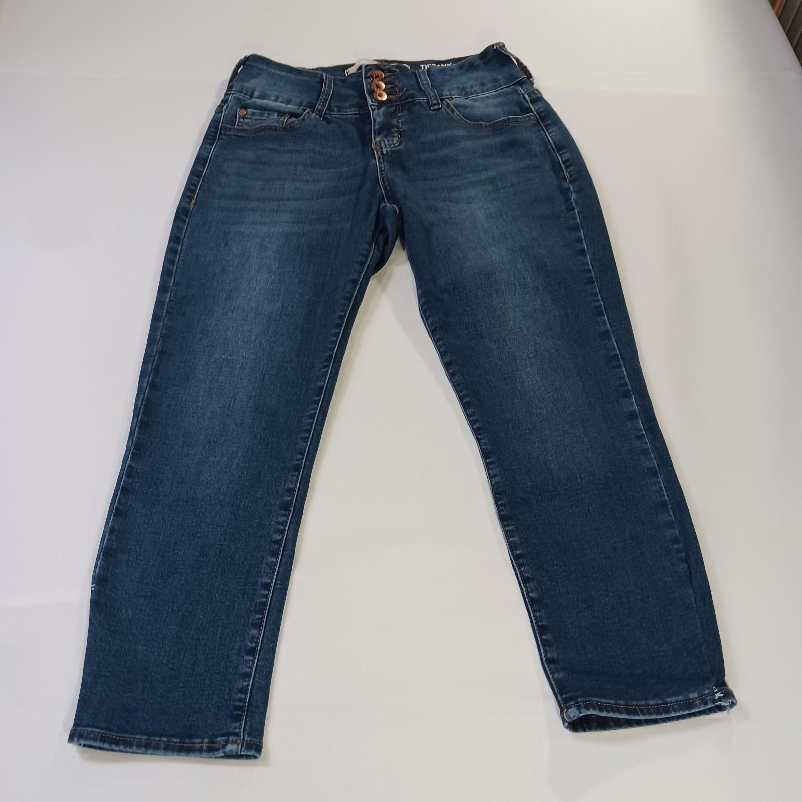 Other !It Tiffany Skinny Capri Women's 8 (26×23) Blue Jeans Pants Size 30" / US 8 / IT 44 - 10 Thumbnail