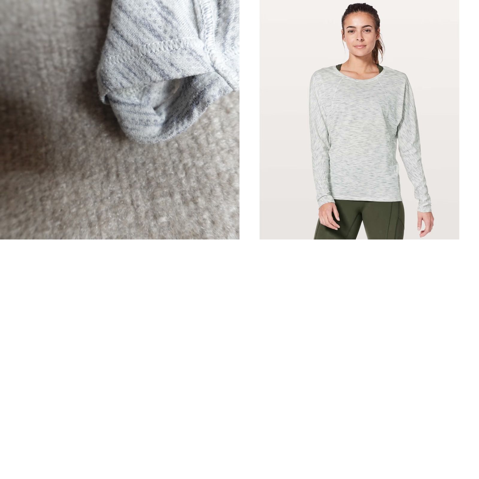 Lululemon Lululemon Womens Shirt XS Gray Heather Pullover Activewear Running & Jogging Short Sleeve? Size XS / US 0-2 / IT 36-38 - 8 Thumbnail