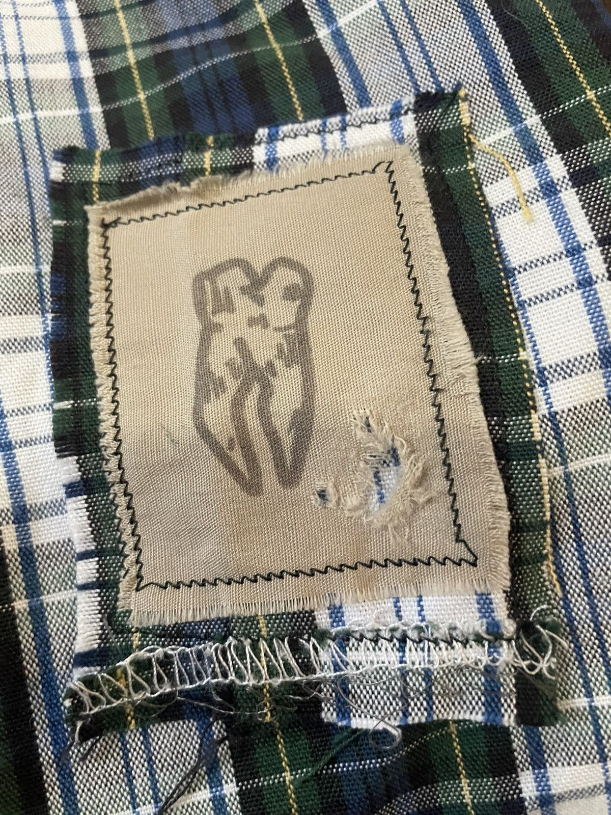 Handmade Custom Plaid Distressed Schoolgirl Mini Size 28" / US 6 / IT 42 - 4 Thumbnail