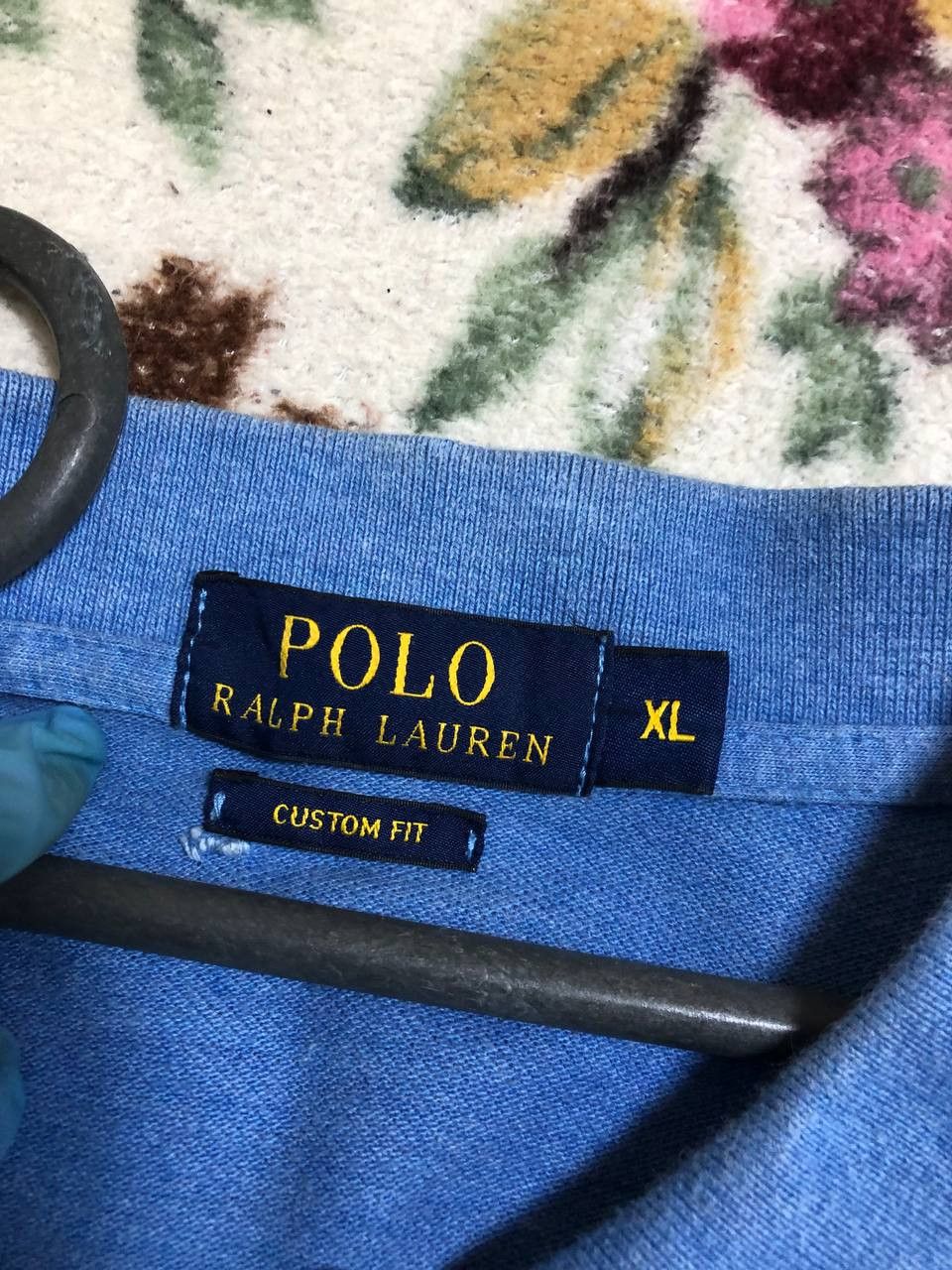 Polo Ralph Lauren Polo Ralph Lauren Shirt Mens Blue Fabric Cotton Blend Pony Size US XL / EU 56 / 4 - 2 Thumbnail