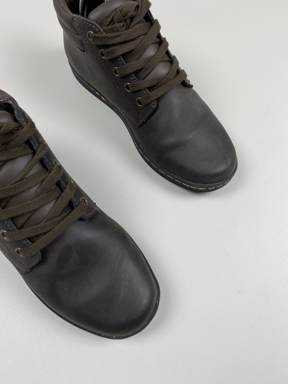 Dr. Martens × Vintage Dr. Martens Maleke ladies leather boots shoes Size US 8 / IT 38 - 5 Thumbnail
