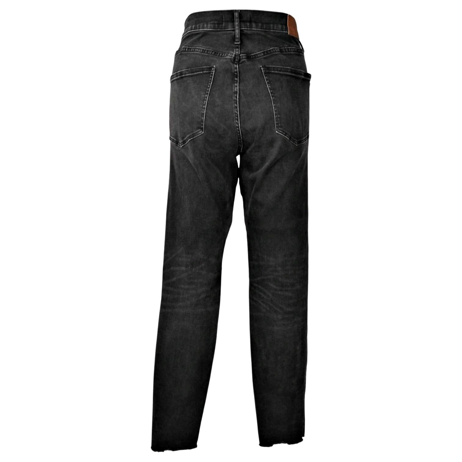Madewell Madewell 9" High Riser Skinny Skinny Vintage Raw Hem Jeans Size 32" / US 10 / IT 46 - 3 Thumbnail