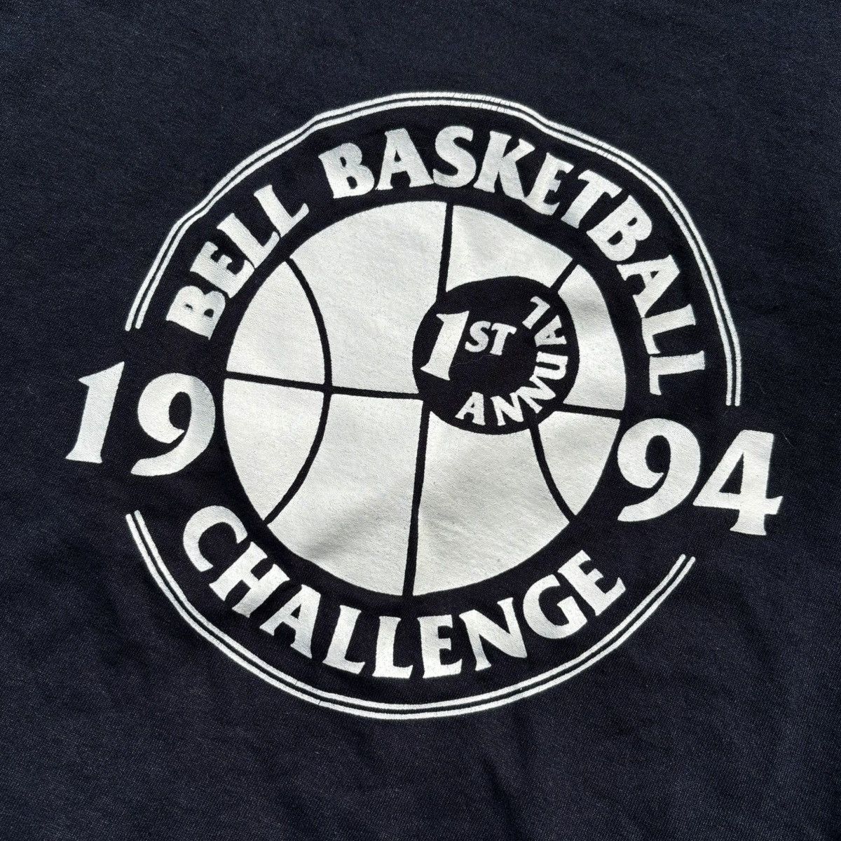 Vintage Vintage 1994 Screen Stars Single Stitch Basketball Tee (#11) Size US XL / EU 56 / 4 - 2 Thumbnail