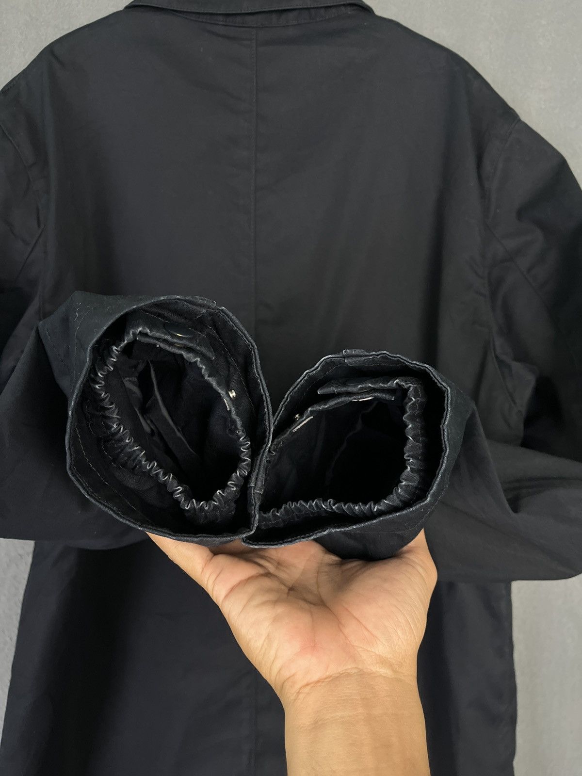 Christophe Lemaire Uniqlo x Lemaire Black Fishtail Parka Size US L / EU 52-54 / 3 - 9 Thumbnail