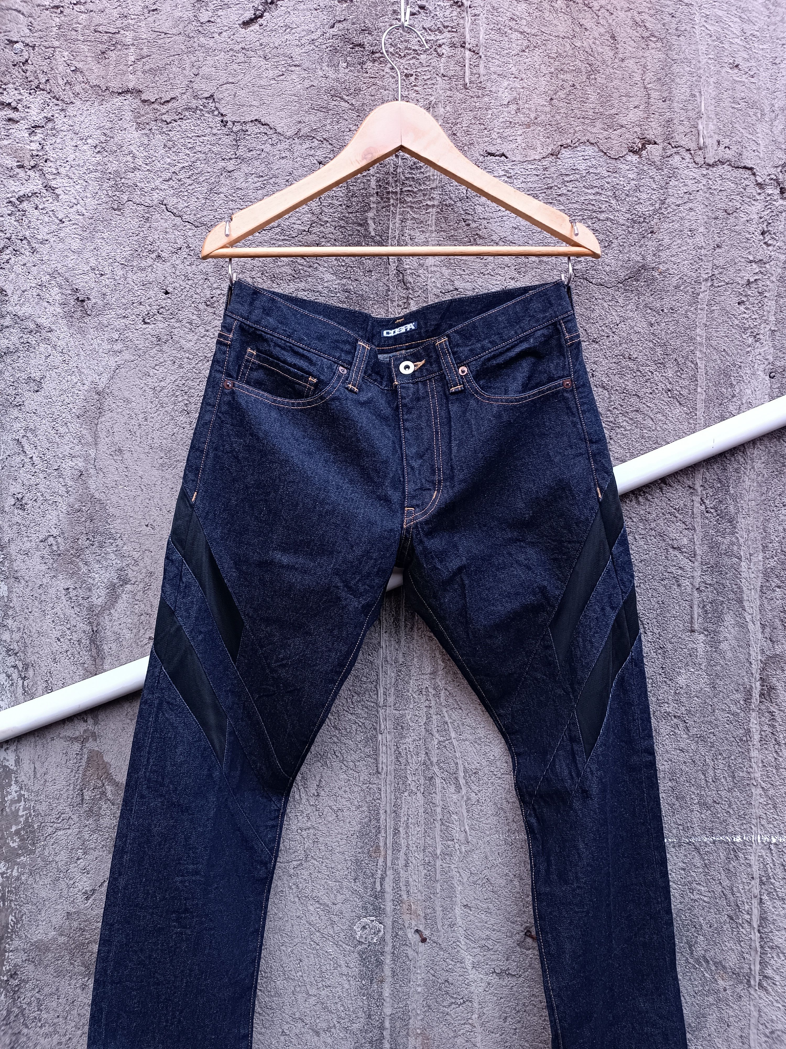 Anime Vintage NERV Evangelion Genesis Cospa Japanese Denim Pants Size US 30 / EU 46 - 5 Thumbnail