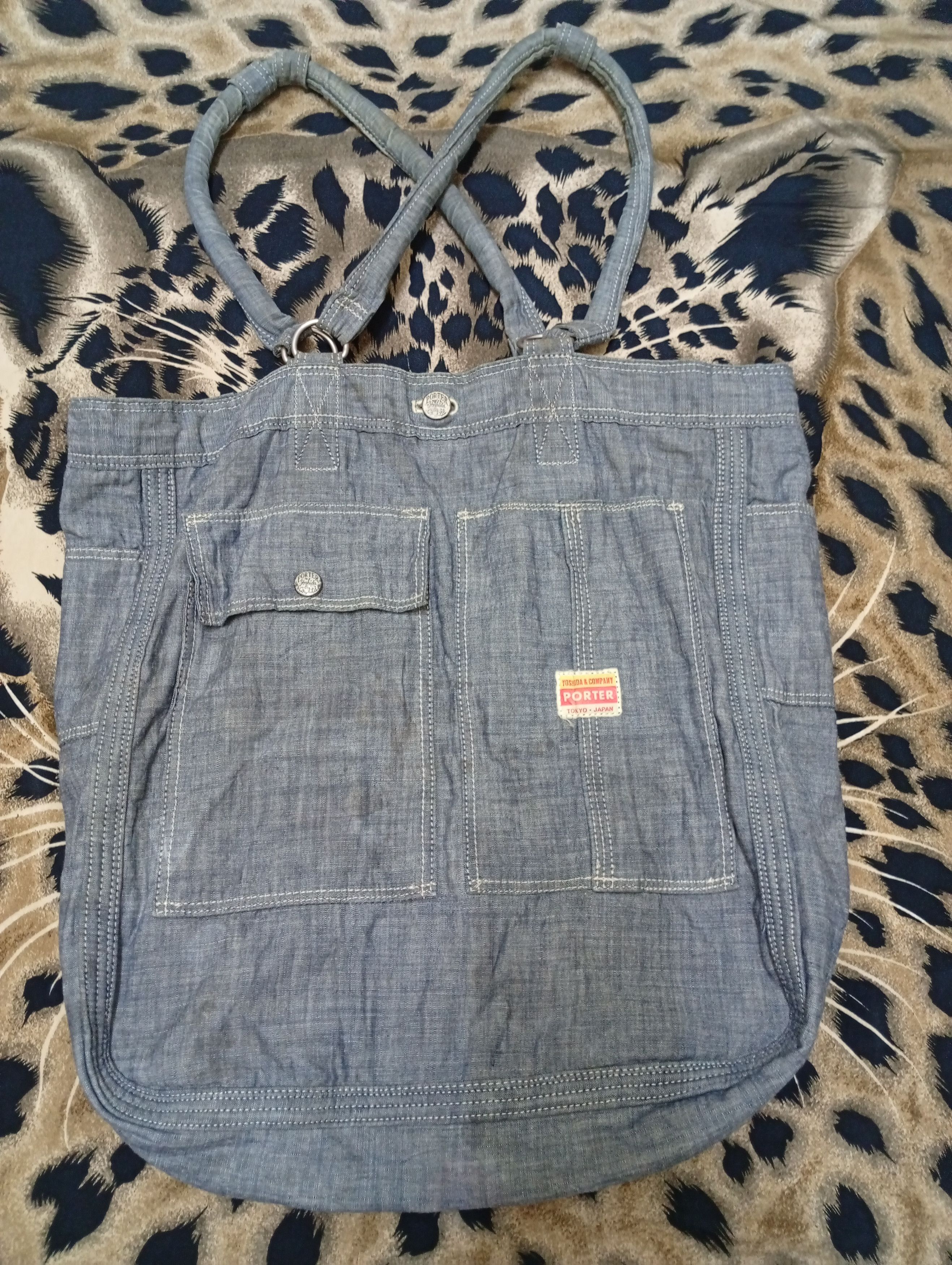 Porter Classic TOTEBAG PORTER X VINTAGE Size ONE SIZE - 1 Thumbnail