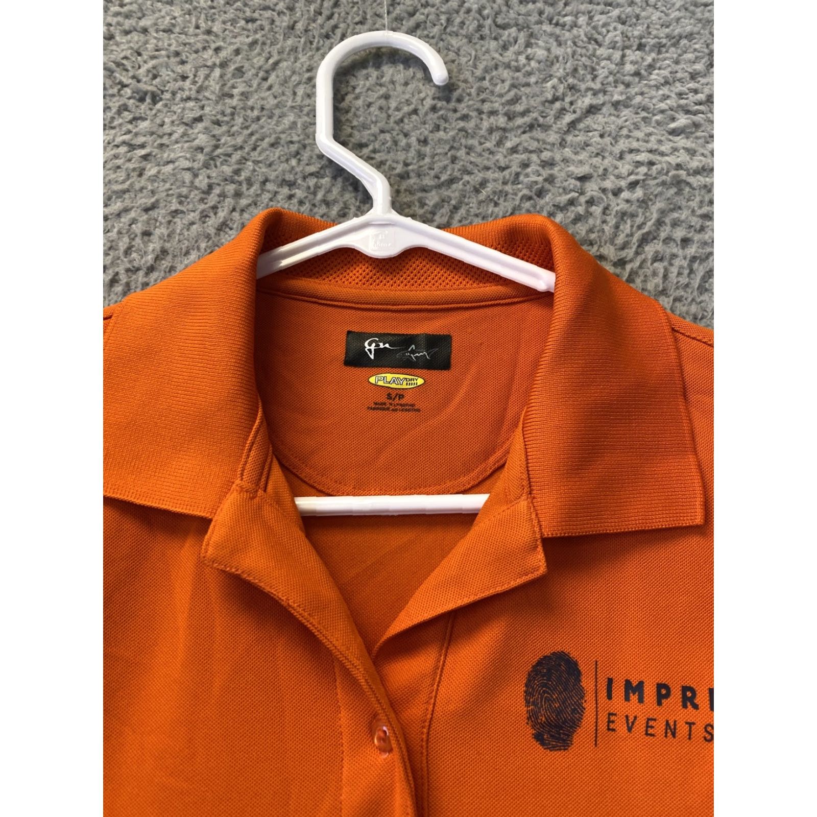 Vintage Norman Golf Polo Shirt Womens Small Orange Short Sleeve Dri Fit Wicking/46-47 Size S / US 4 / IT 40 - 4 Thumbnail