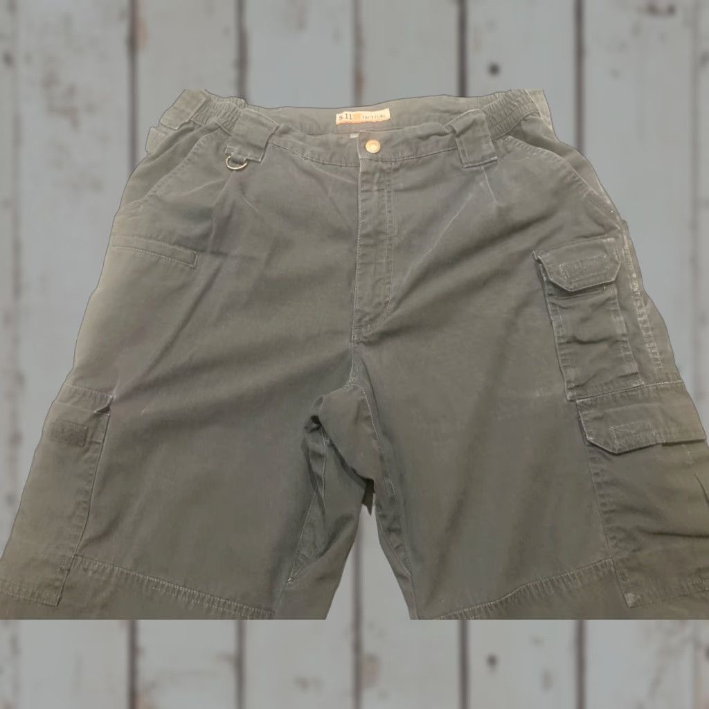 Vintage 5.11 Tactical Cargo Pants Black Mens Regular 38x30 Size US 36 / EU 52 - 1 Thumbnail