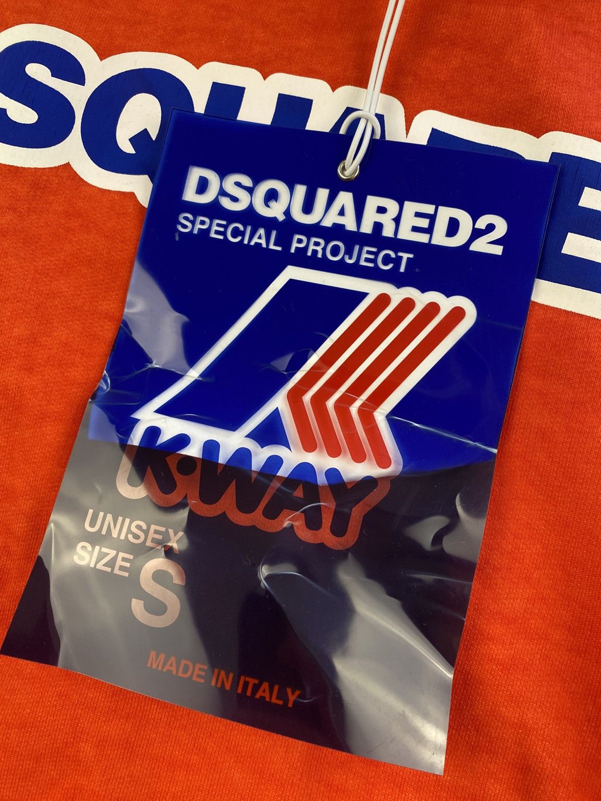 Dsquared2 Dsquared2 x K-Way Rare Hoodie Size: S Size US S / EU 44-46 / 1 - 3 Thumbnail