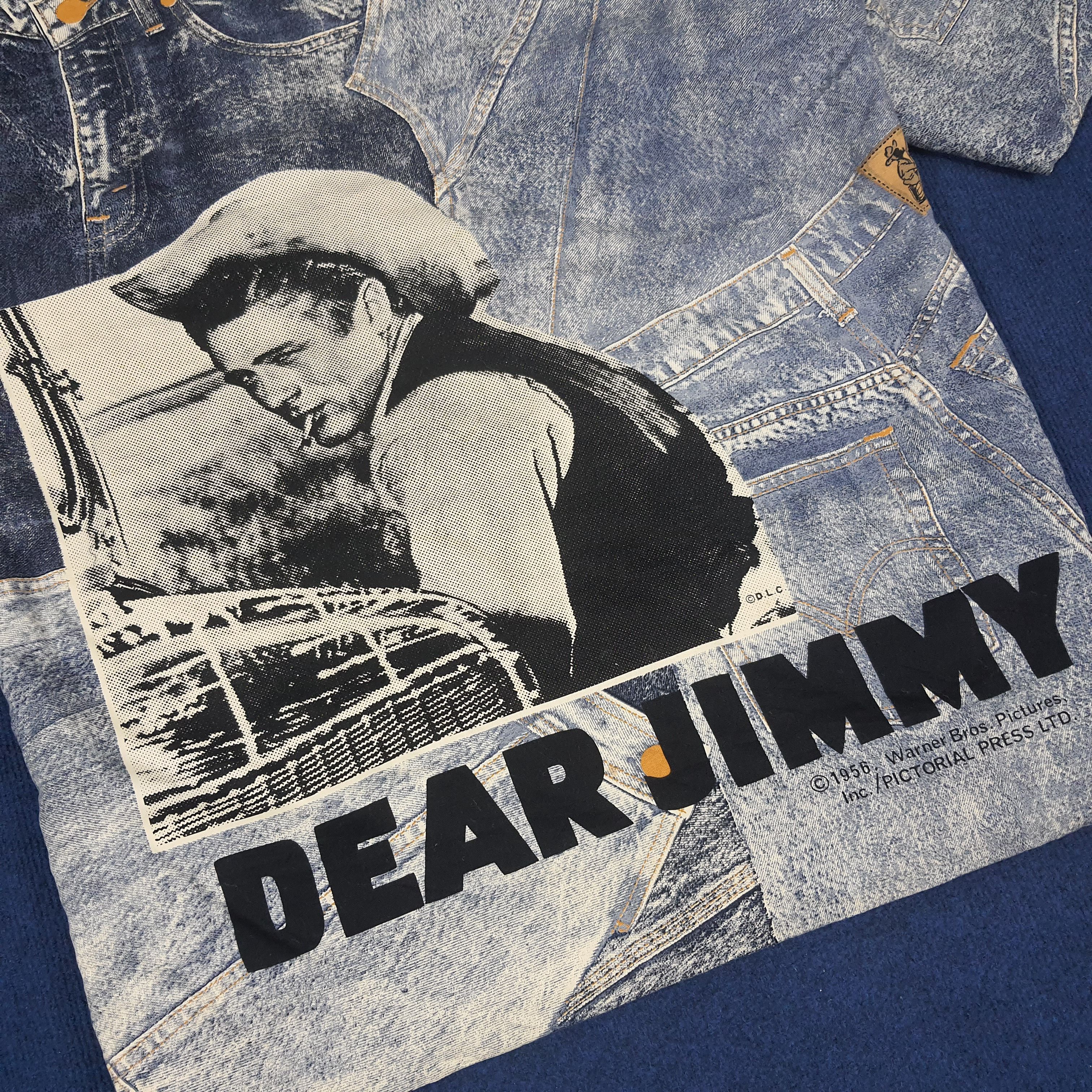 Vintage × Warner Bros Vintage Dear Jimmy Kimono Style Fullprint Jacket Size US XL / EU 56 / 4 - 2 Thumbnail
