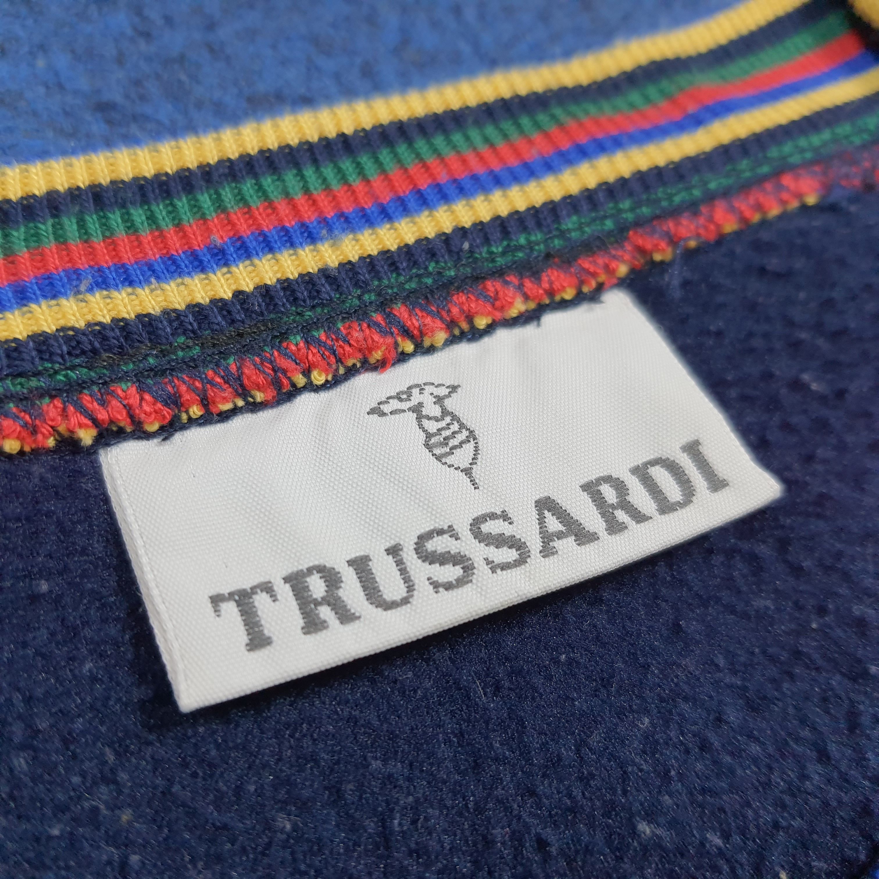 Trussardi Vintage Trussardi Italy Embroidered Logo Sweatshirt C281N18 Size US M / EU 48-50 / 2 - 5 Thumbnail