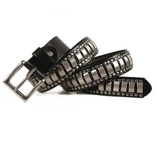 Other Leather Rock Punk Rivets Biker Belt Size ONE SIZE - 4 Thumbnail