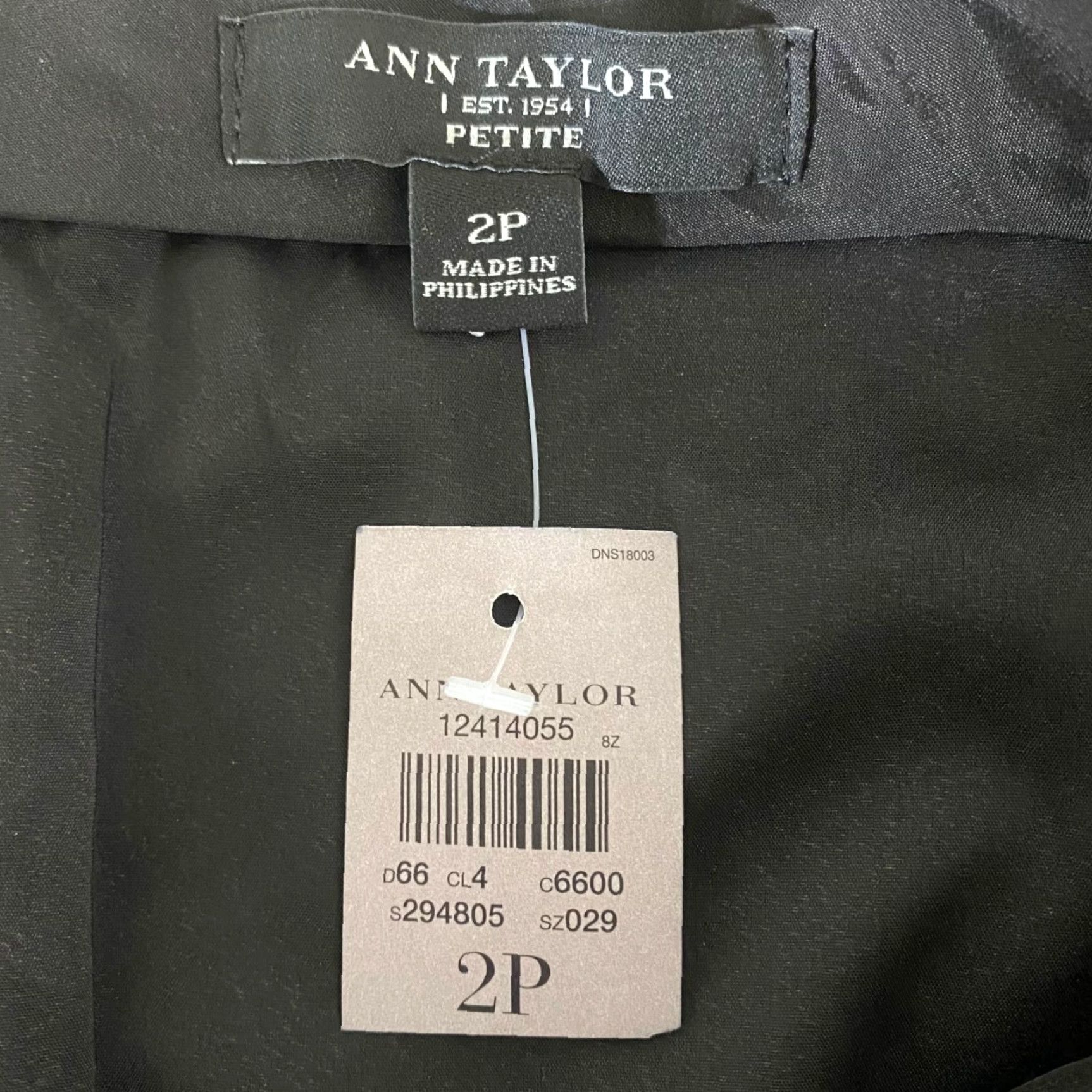 Ann Taylor VINTAGE Ann Taylor Skirt Petite Zebra Print Wool Jacquard Mini 2P Womens Black & White 2P Petite New Size 26" / US 2 / IT 38 - 7 Thumbnail