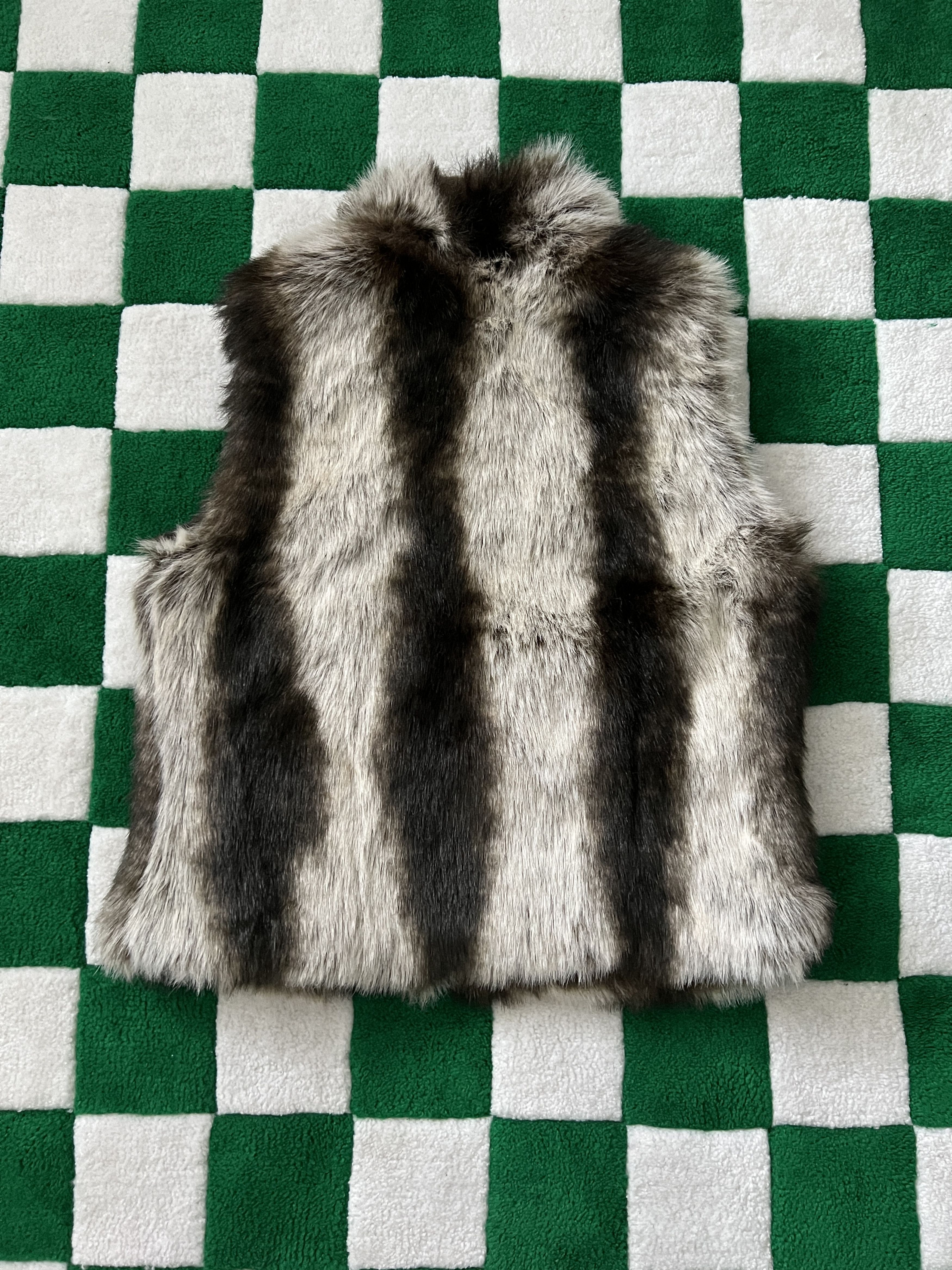 Vintage Vintage Y2K Style Fur Coat Vest Size S / US 4 / IT 40 - 2 Thumbnail