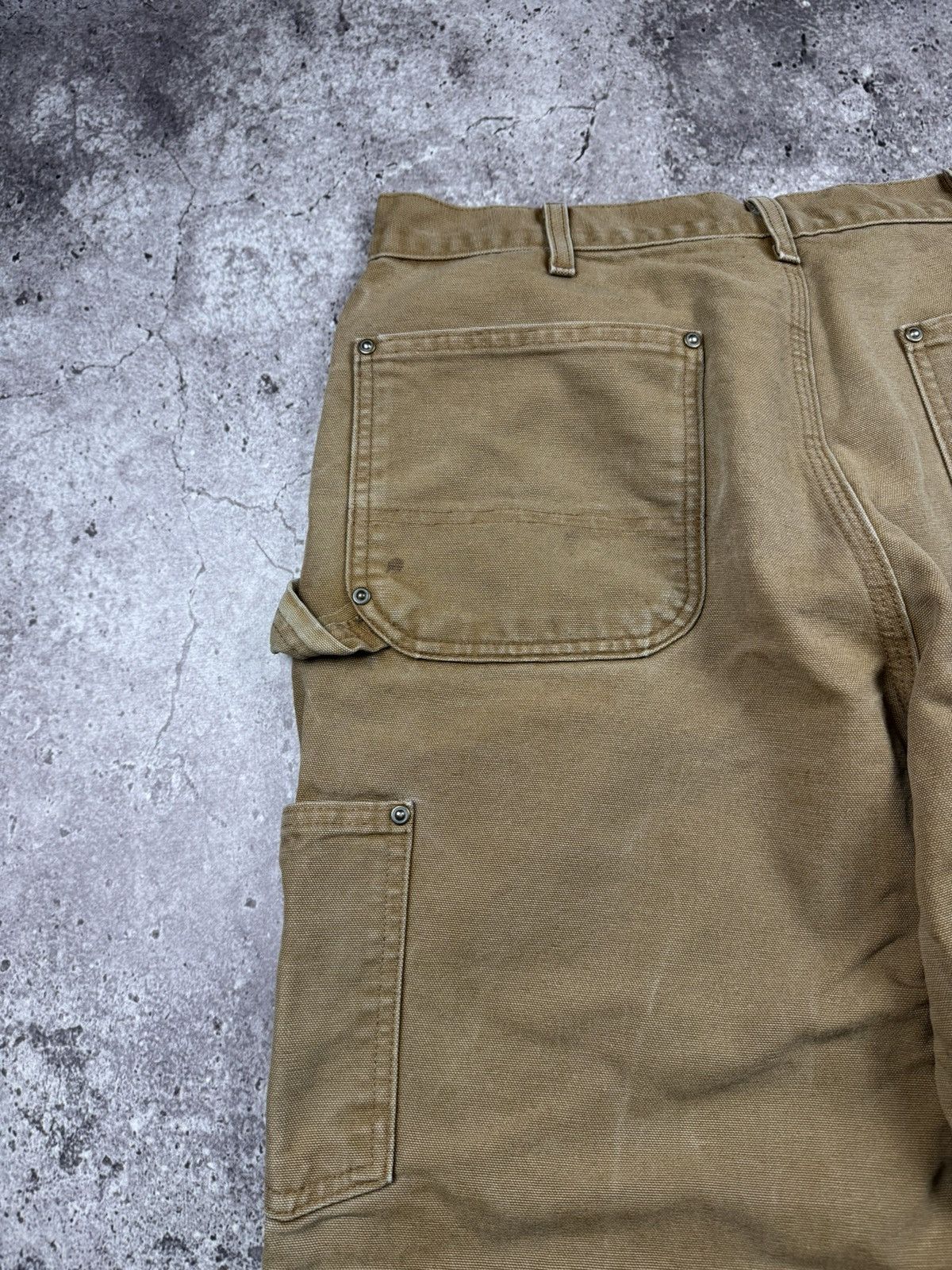 Carhartt 🟤Crazy Baggy Vintage Carhartt Double knee pants WorkWear🟤 Size US 36 / EU 52 - 14 Thumbnail