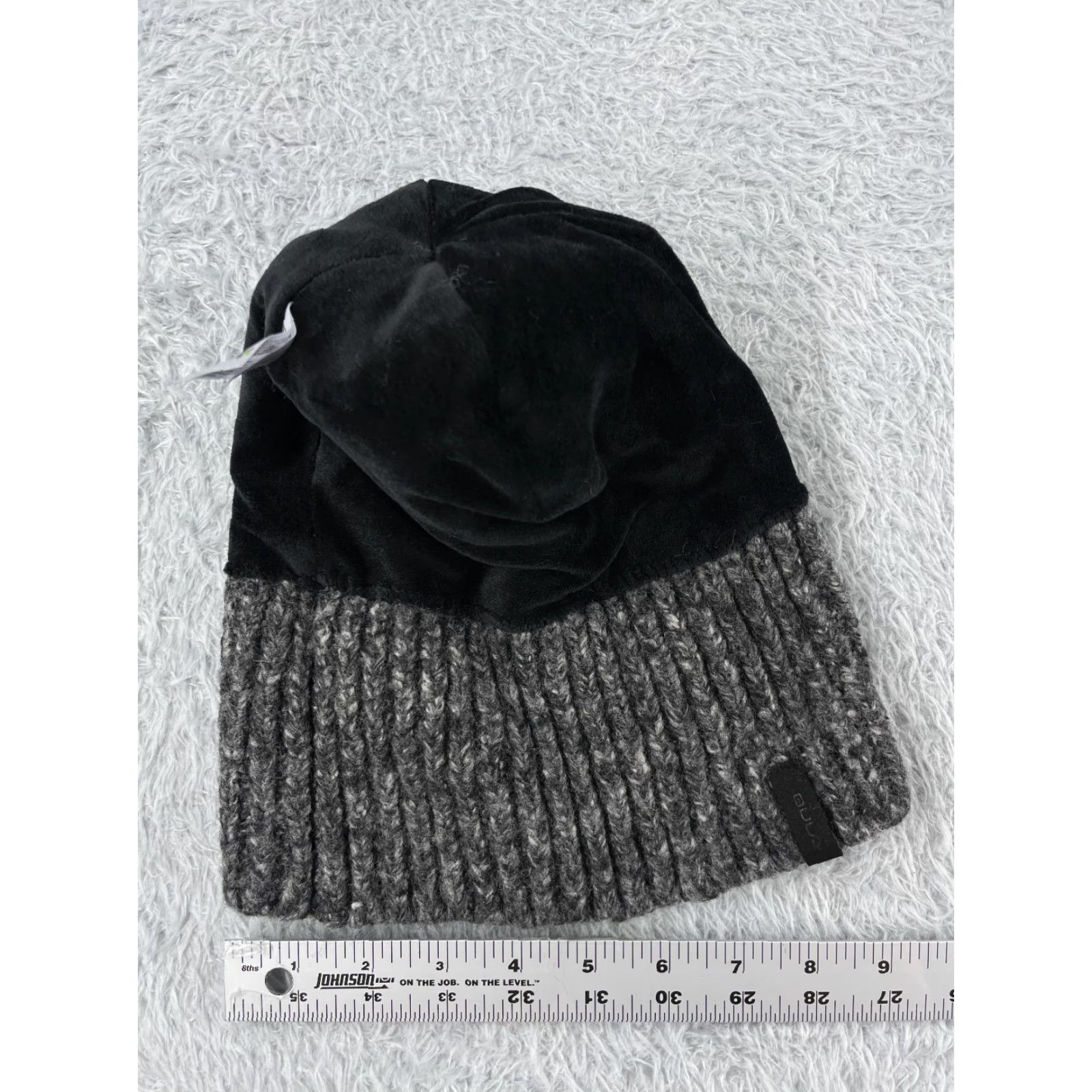 Vintage Bula Beanie Toque Womens One Size Gray Knit Wool Nylon Blend Poly Lined Ski Pom Beanie Womens One Size Gray Knit Wool Nylon Blend Ski Pom Size ONE SIZE - 6 Thumbnail