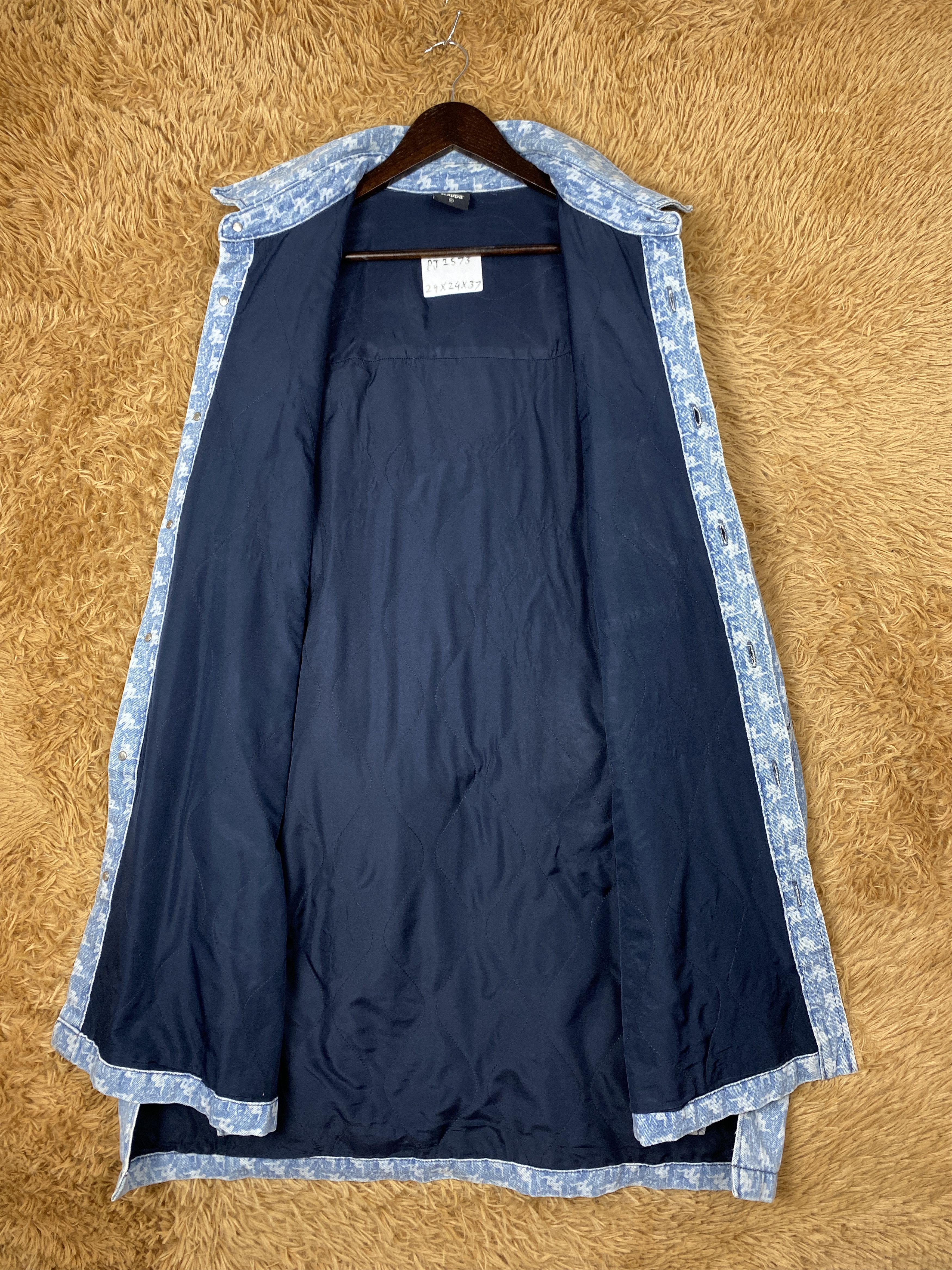 Kappa Vintage Kappa x Gu Monogram Long Jacket PJ2573 Size US XL / EU 56 / 4 - 6 Thumbnail