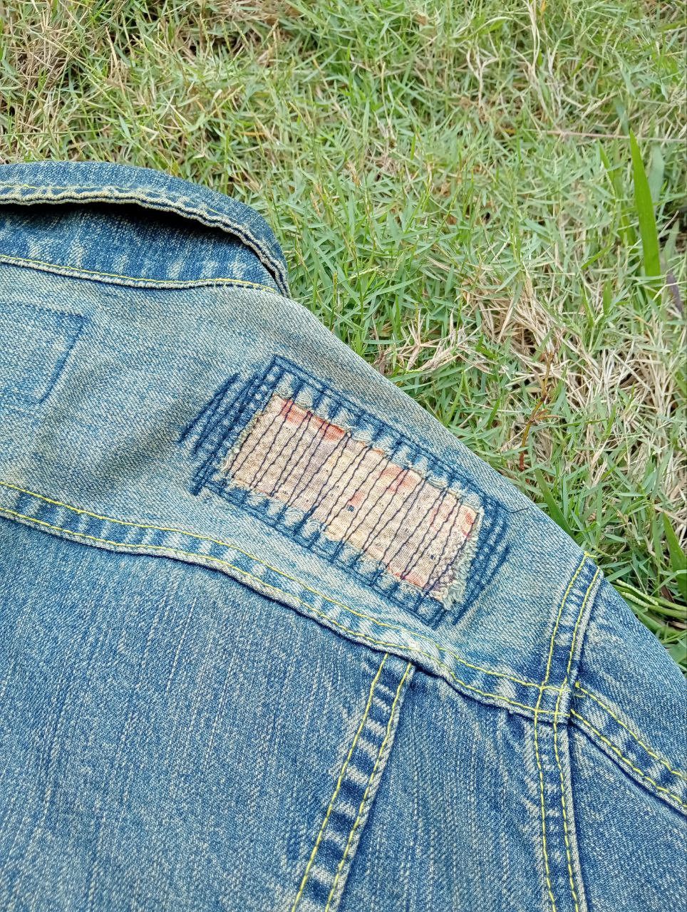 Takeo Kikuchi TAKEO KIKUCHI JAPAN PATCHWORK BLUE DENIM JACKET Size US M / EU 48-50 / 2 - 13 Thumbnail