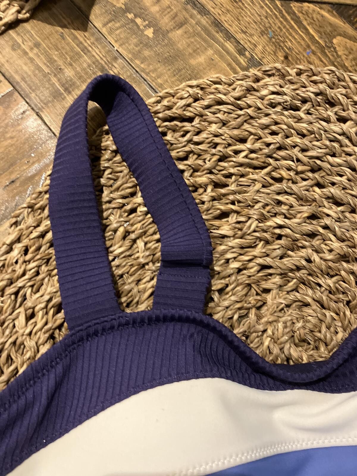 Other NWT Jessica S Colorblock Bralette Bikini Top Size Small Size ONE SIZE - 2 Thumbnail