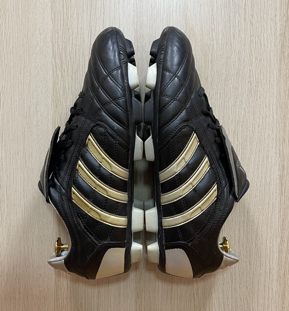Vintage ⚽️ 2006 Vintage Adidas Predator Pulse Mania SG Football Boots Size US 11.5 / EU 44-45 - 9 Thumbnail