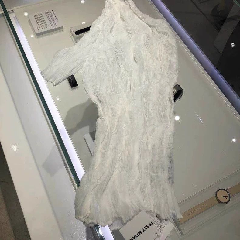 Issey Miyake issey miyake size:2 White willow short sleeves Size XXS / US 00 / IT 34 - 1 Thumbnail